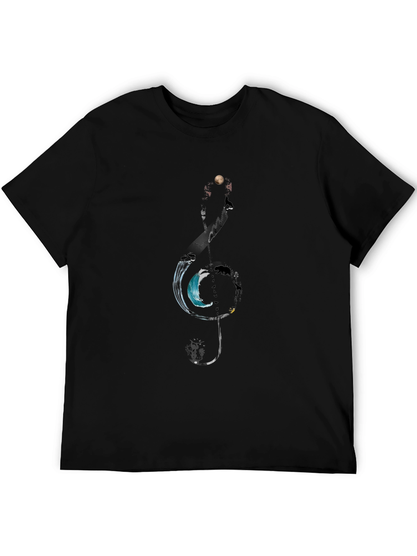 Nature Treble Clef Graphic Tee