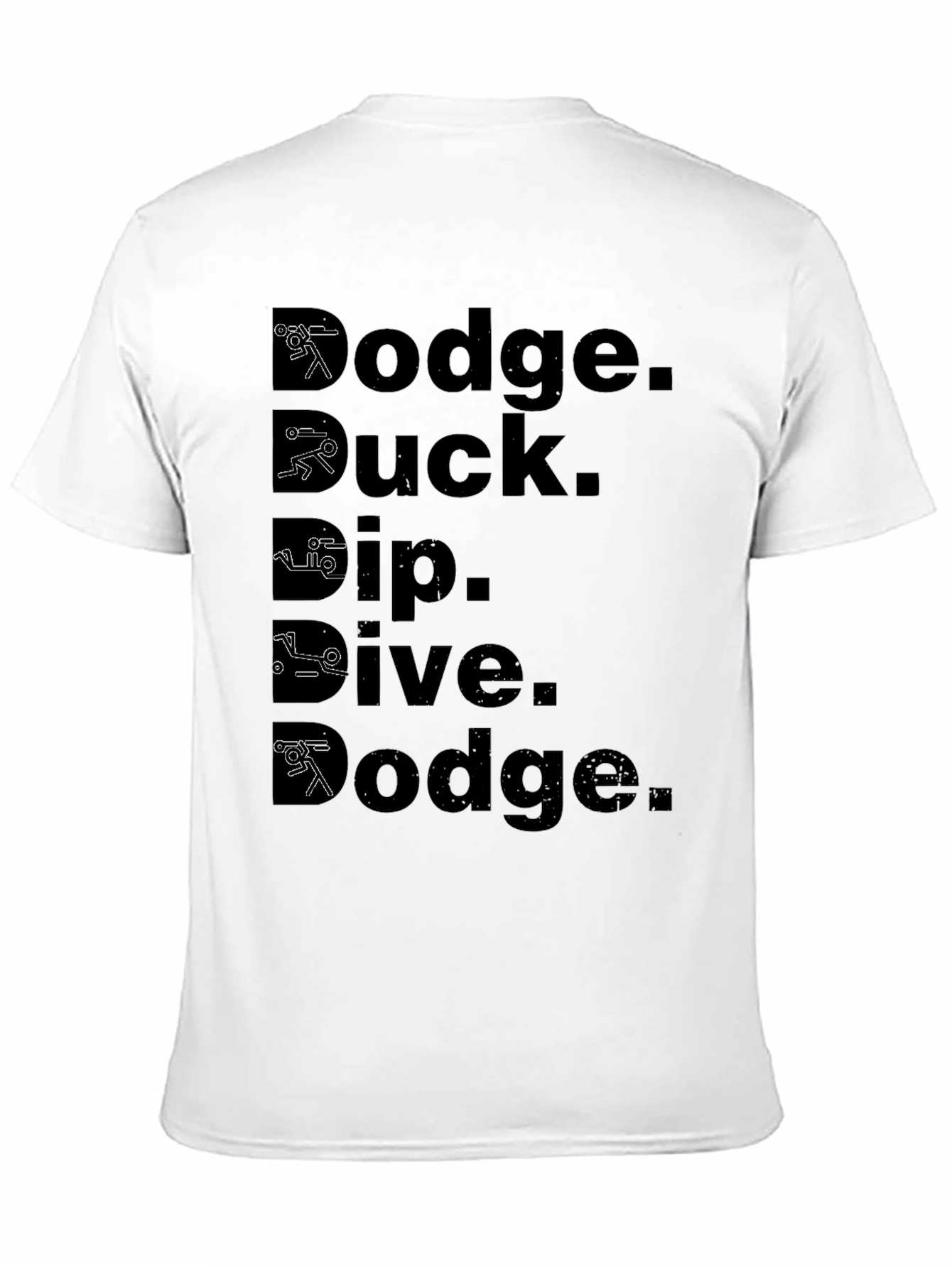 Dodge Duck Dip Dive Dodge Black T-Shirt
