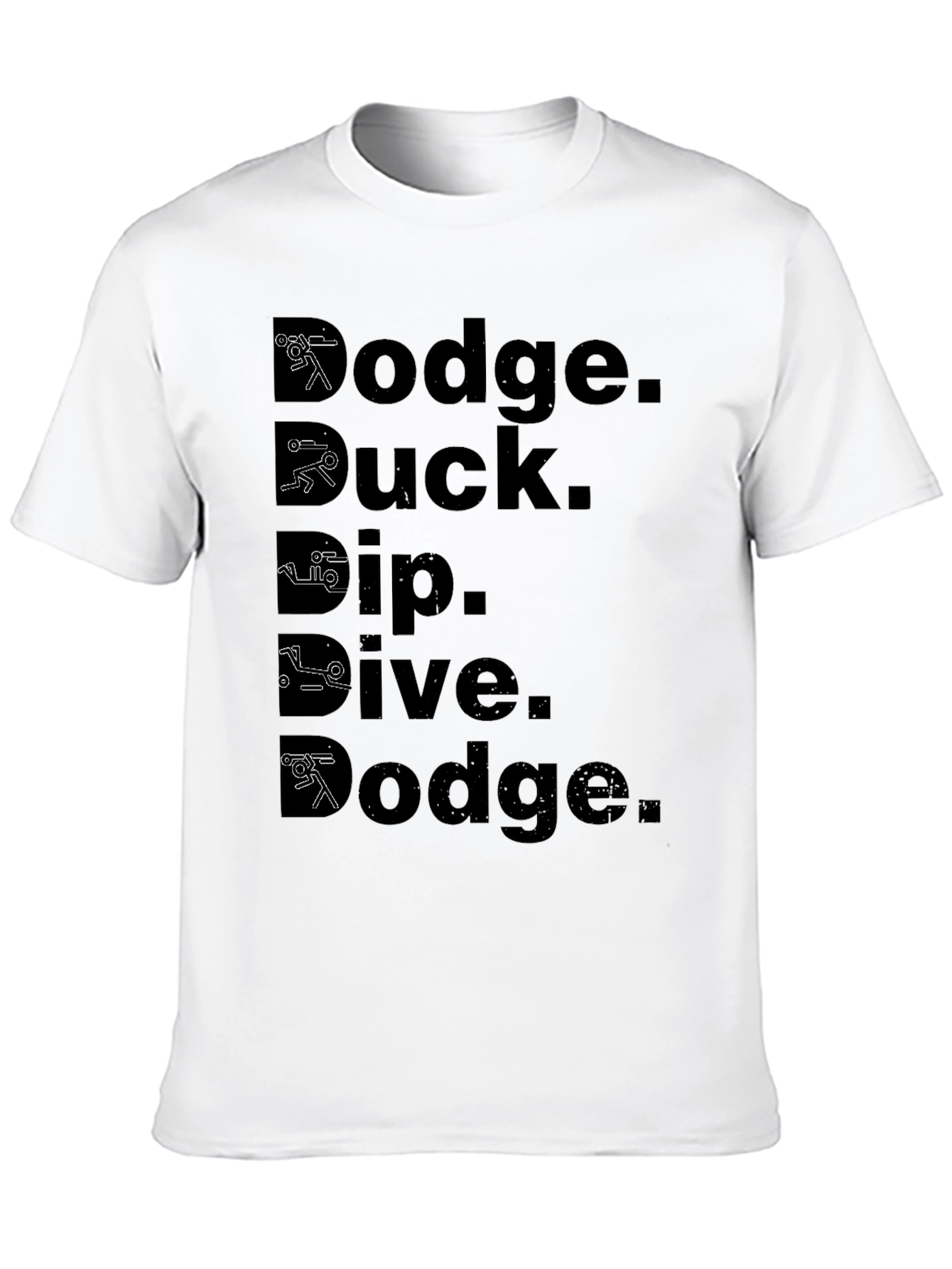 Dodge Duck Dip Dive Dodge Black T-Shirt
