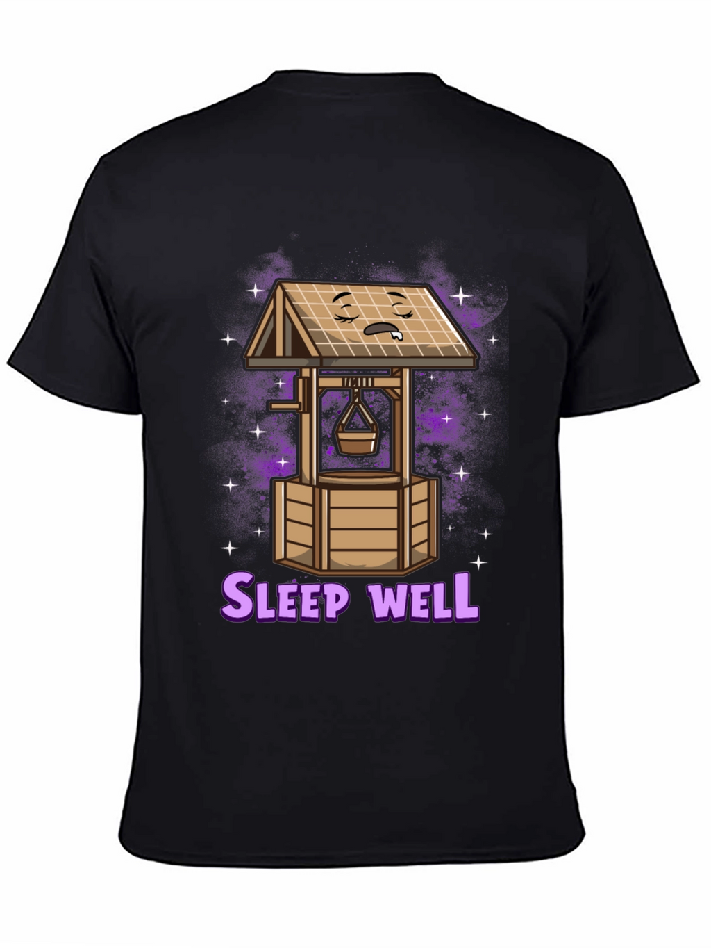 Sleep Well T-Shirt - Funny Sleeping Well Cartoon Tee