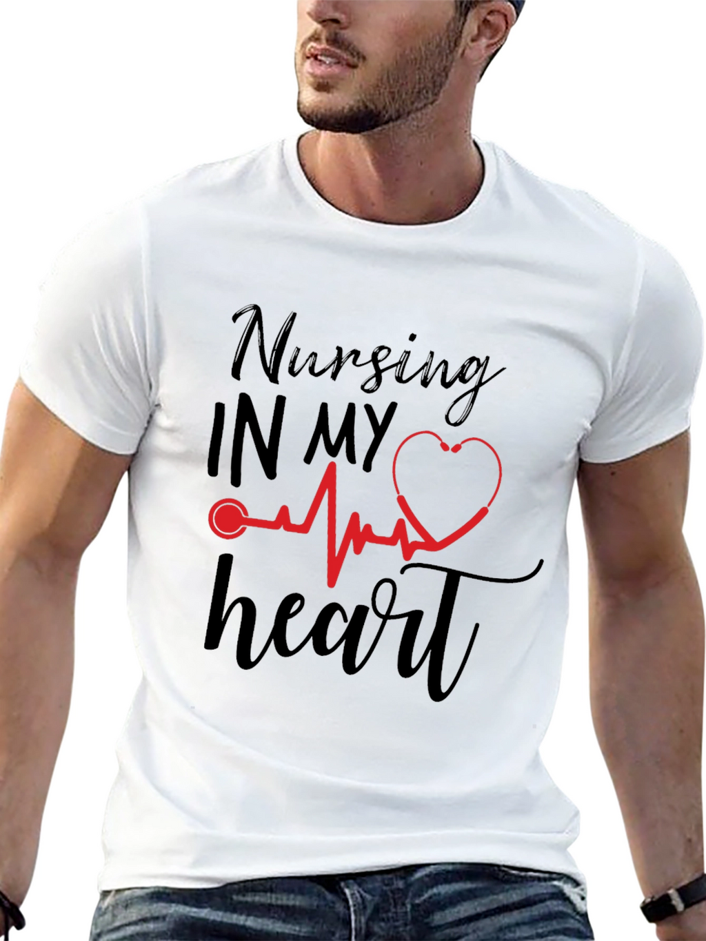 Nursing in My Heart Graphic Tee