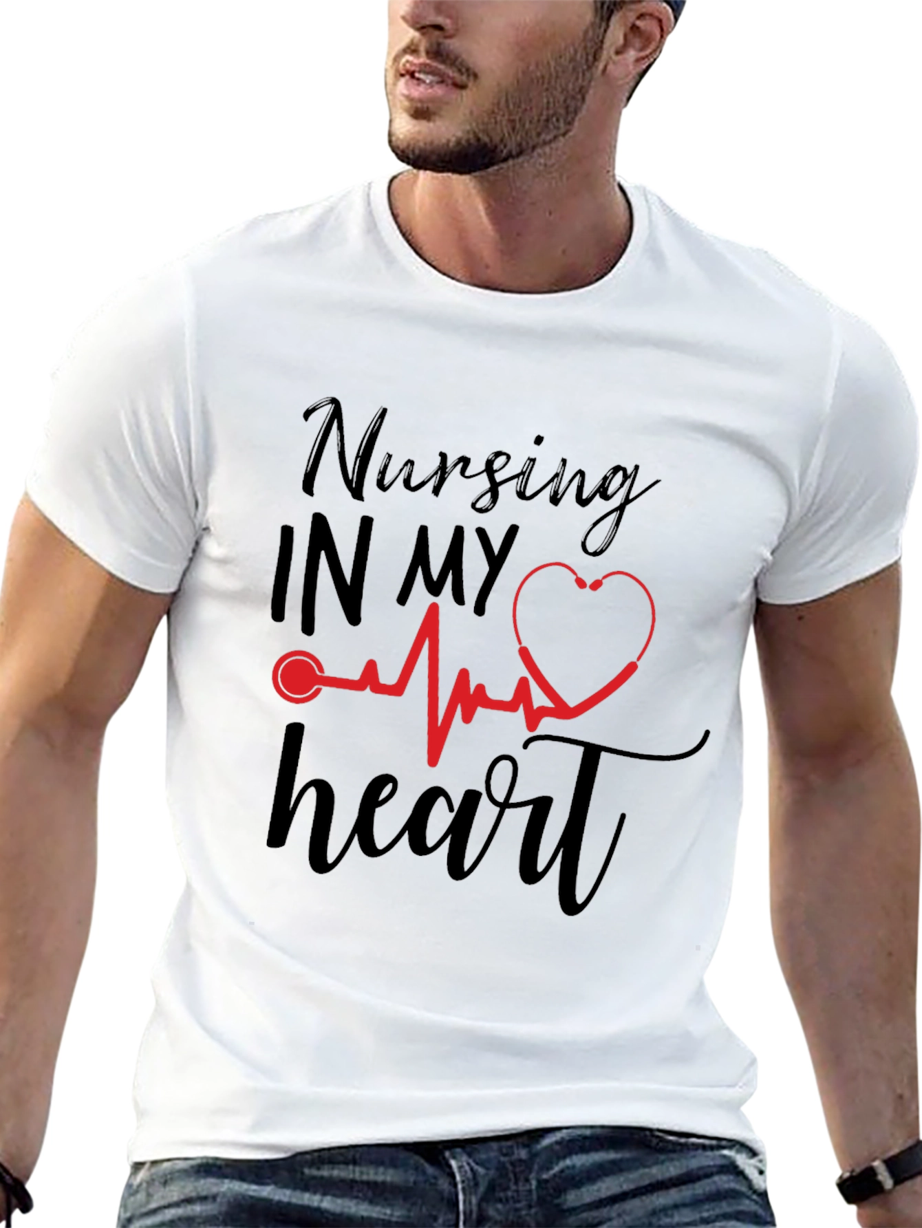 Nursing in My Heart Graphic Tee
