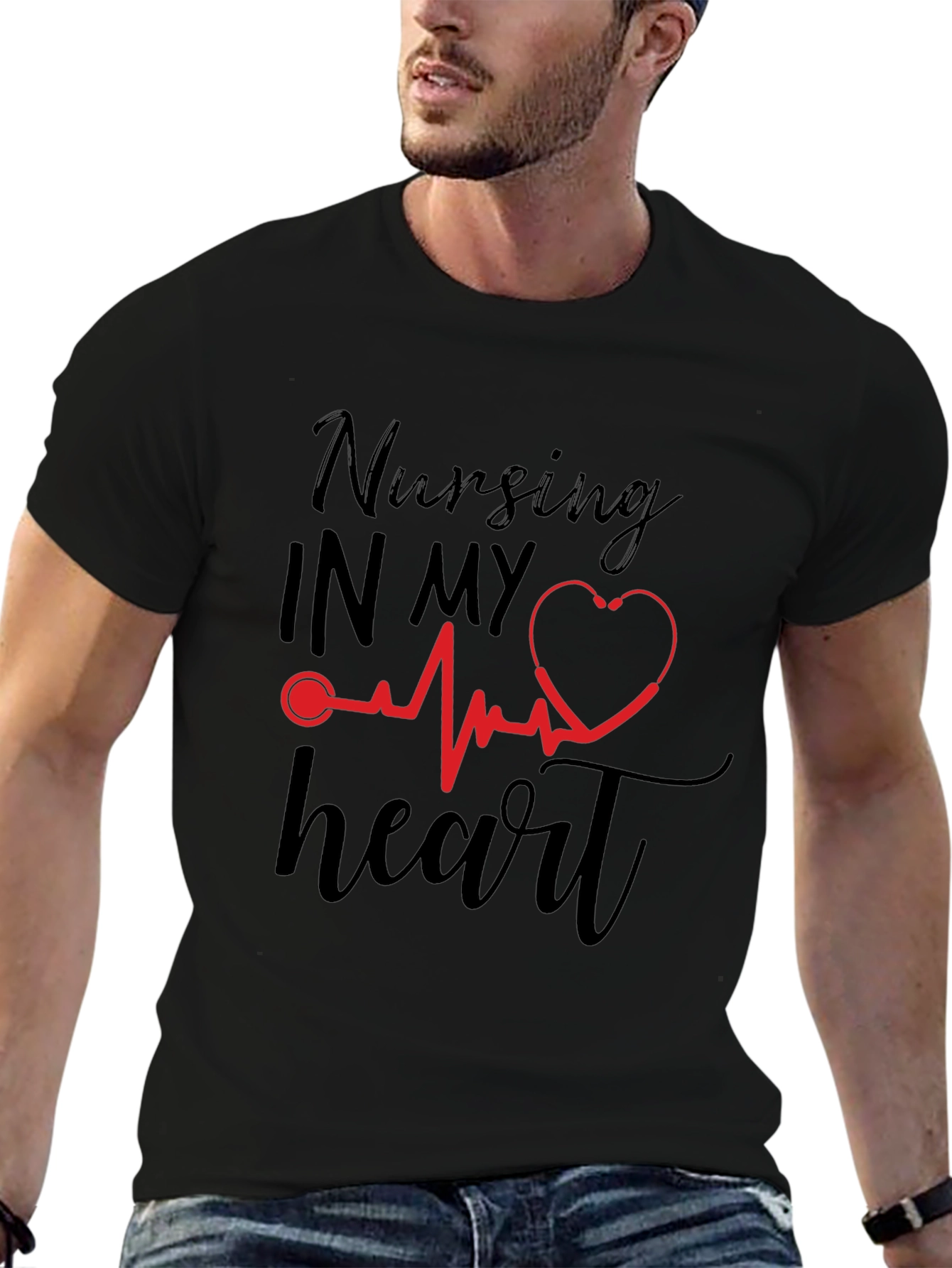 Nursing in My Heart Graphic Tee