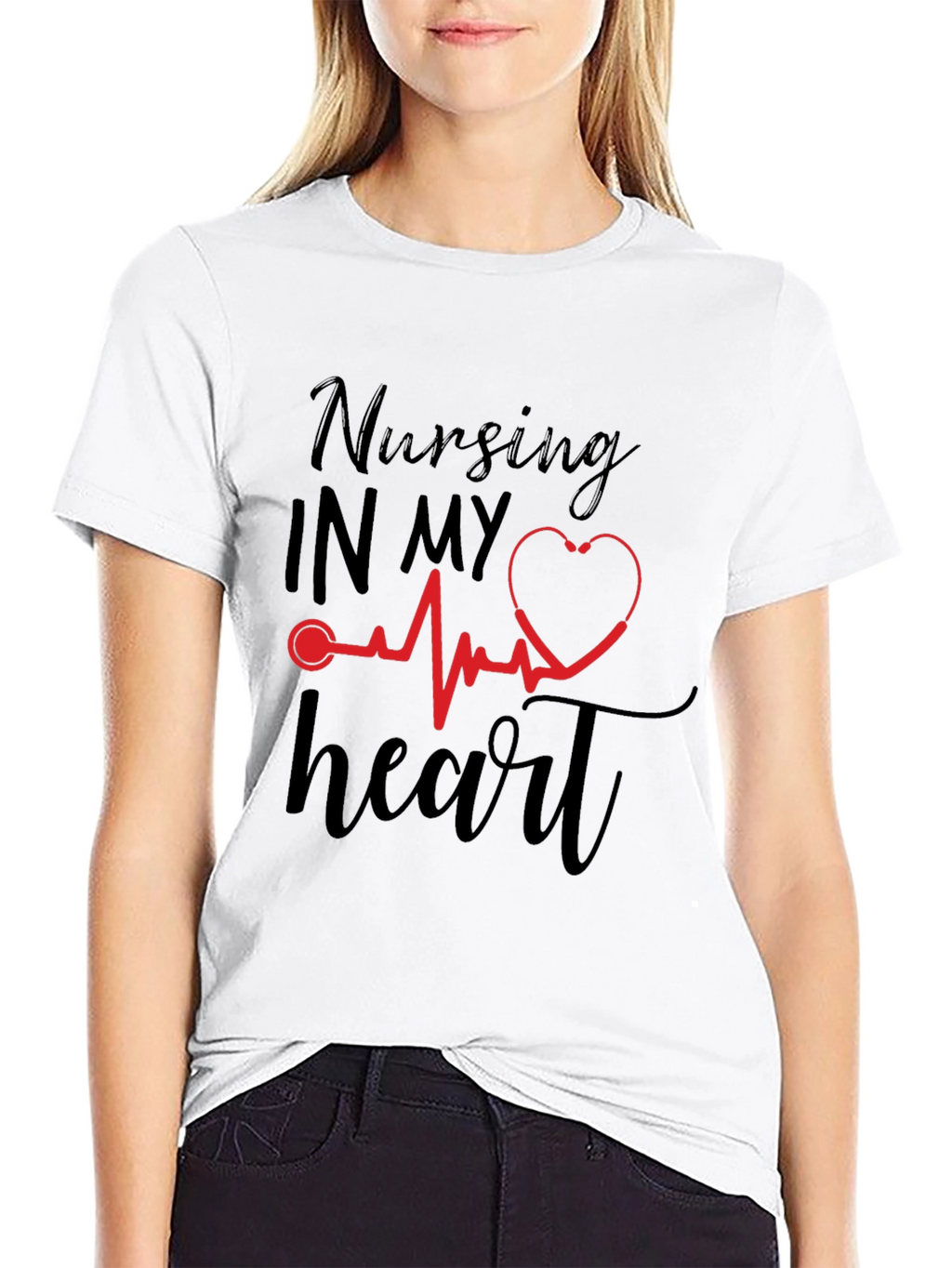 Nursing in My Heart Graphic Tee