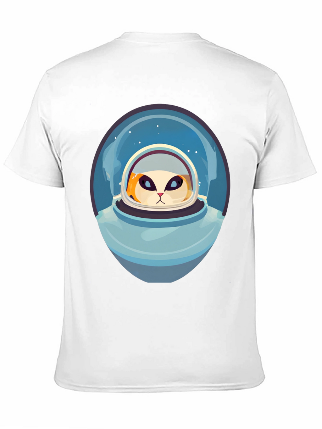Cat Astronaut Graphic T-Shirt