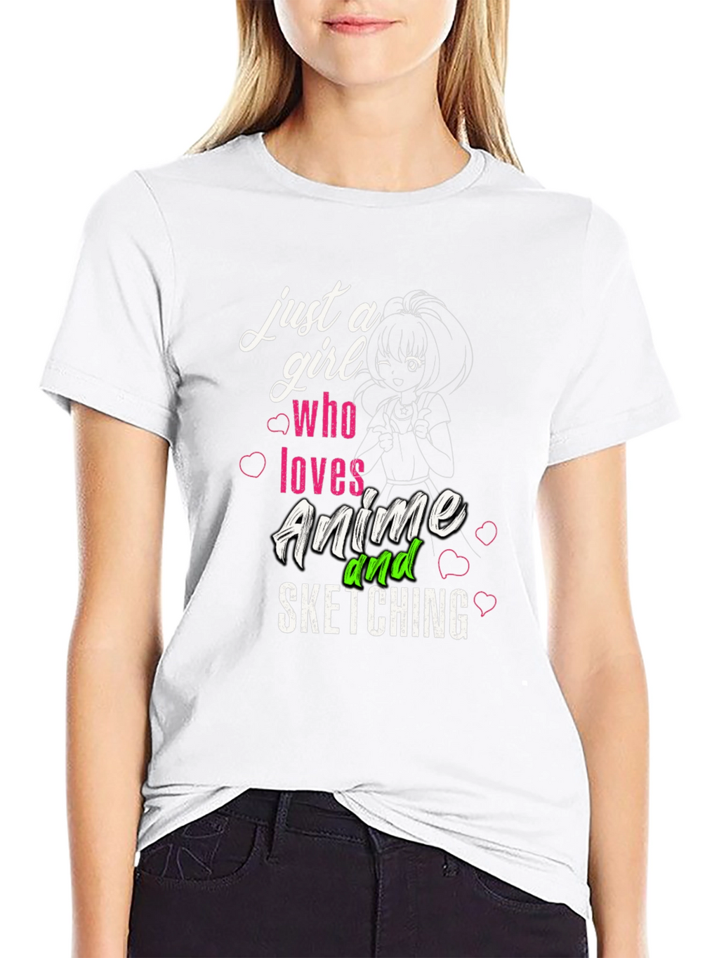 Anime & Sketching Graphic Tee