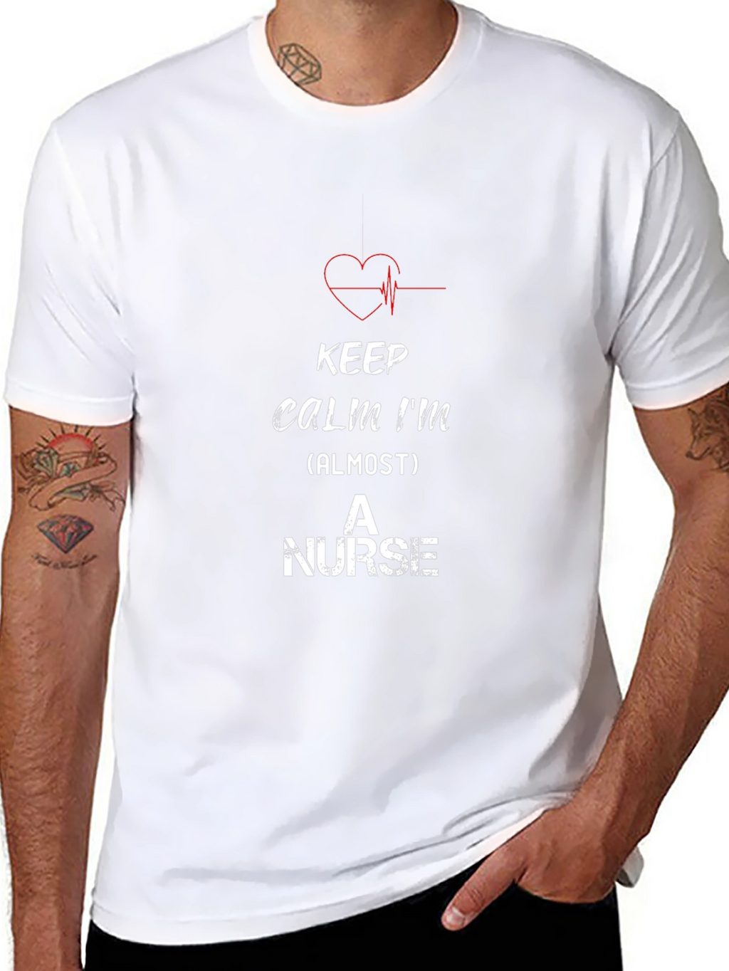 Keep Calm Almost A Nurse T-Shirt