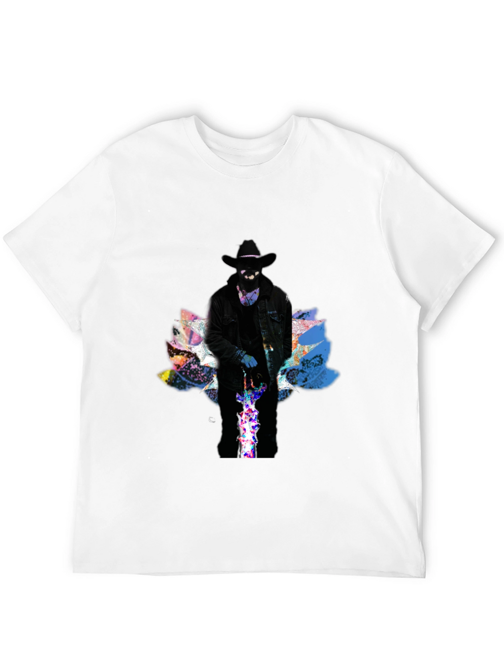 Mystic Cowboy Graphic Tee - Black