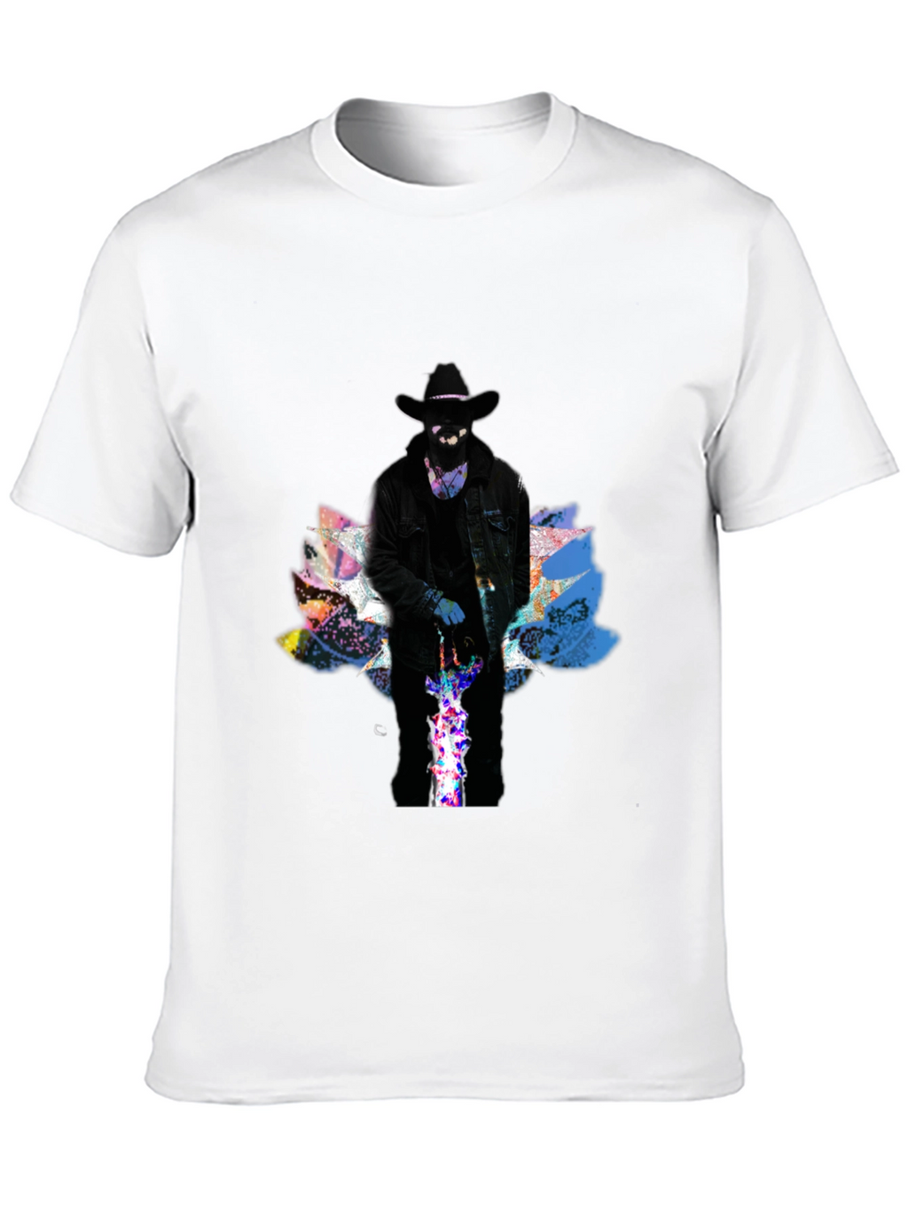 Mystic Cowboy Graphic Tee - Black