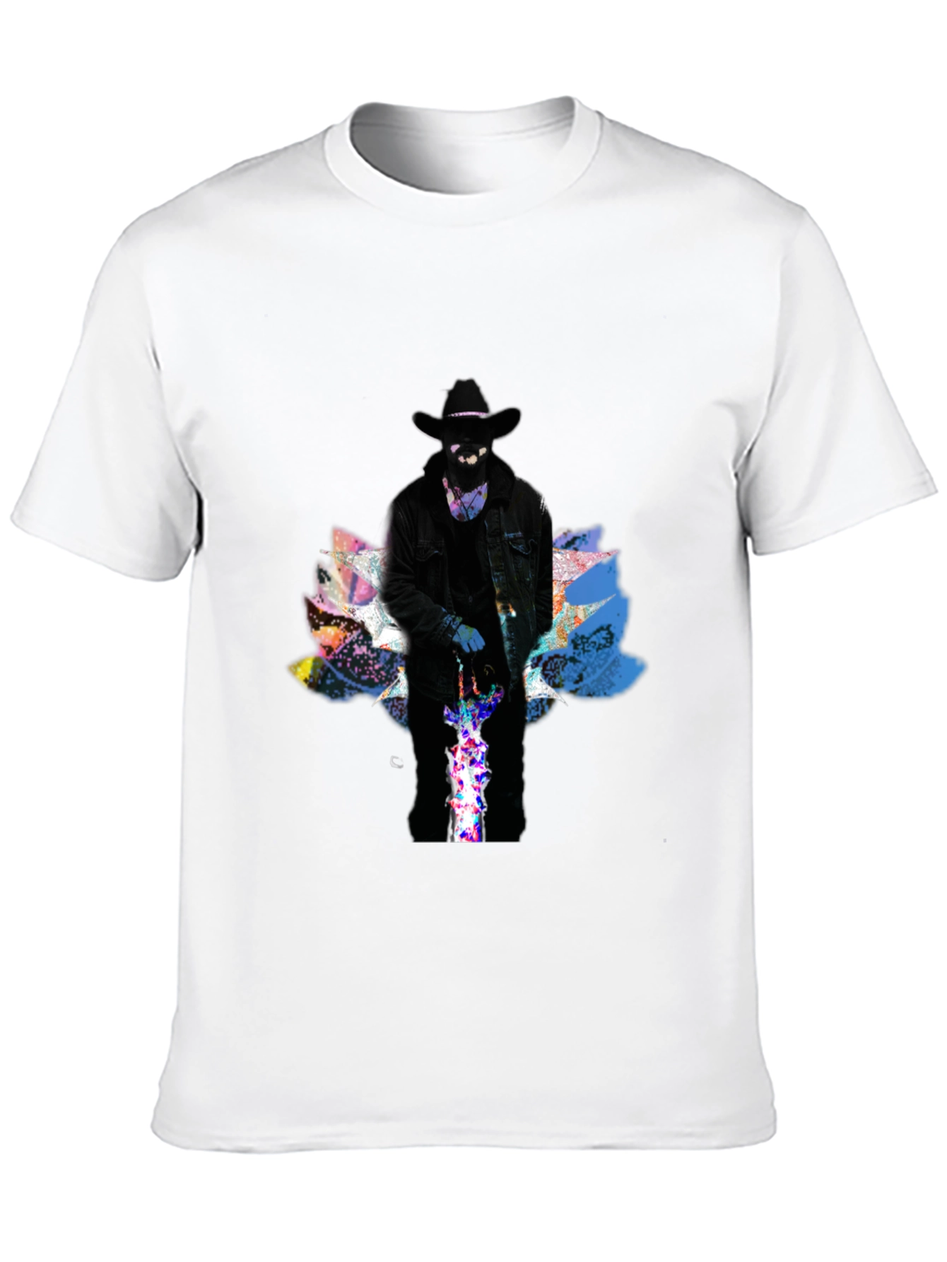 Mystic Cowboy Graphic Tee - Black
