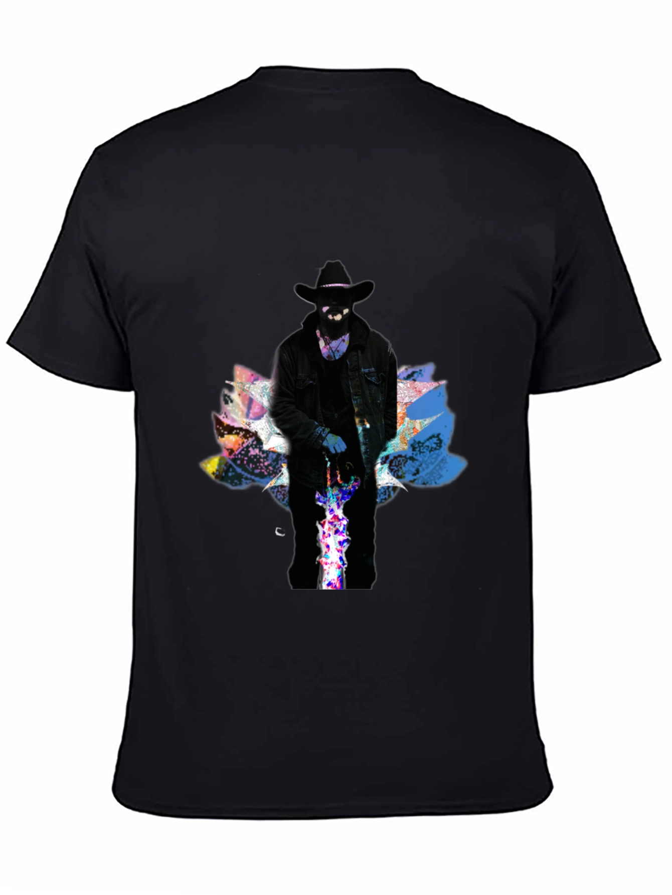 Mystic Cowboy Graphic Tee - Black