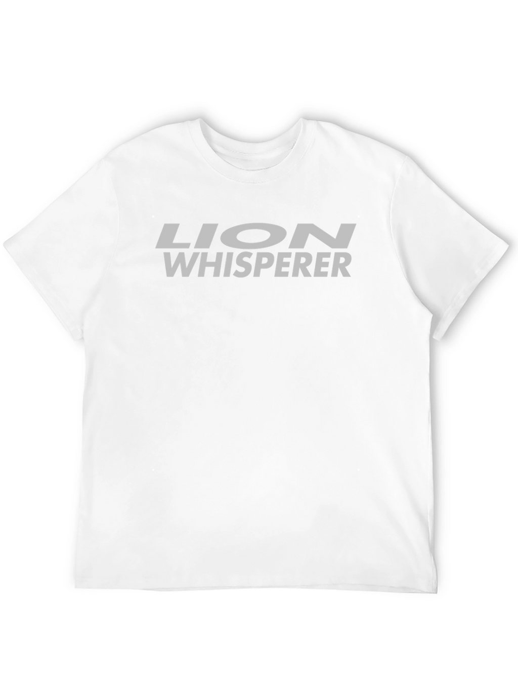 Lion Whisperer Graphic T-Shirt - Black