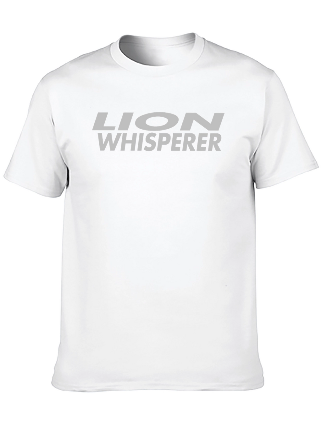 Lion Whisperer Graphic T-Shirt - Black
