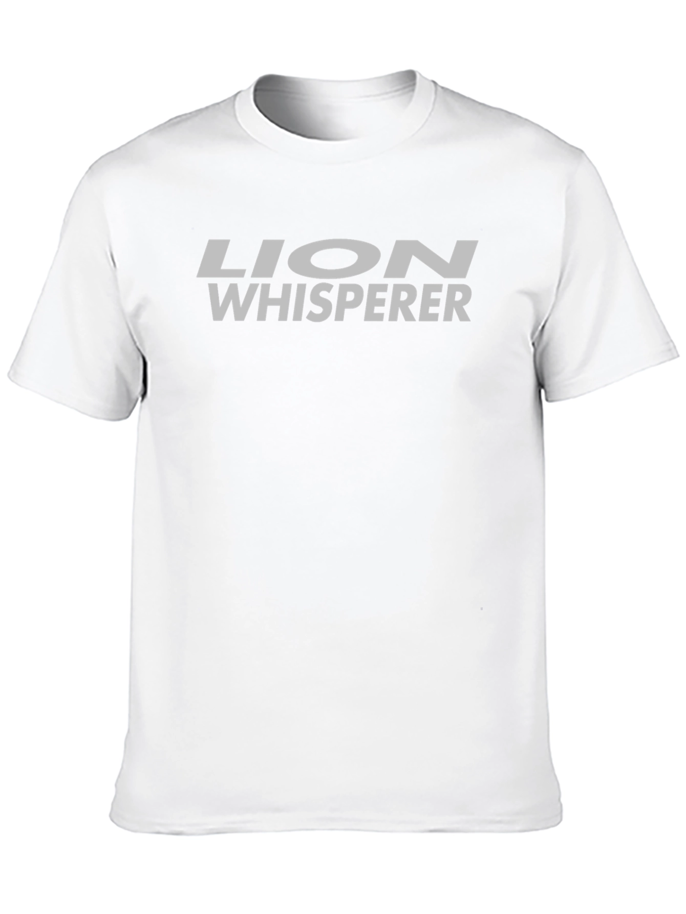 Lion Whisperer Graphic T-Shirt - Black