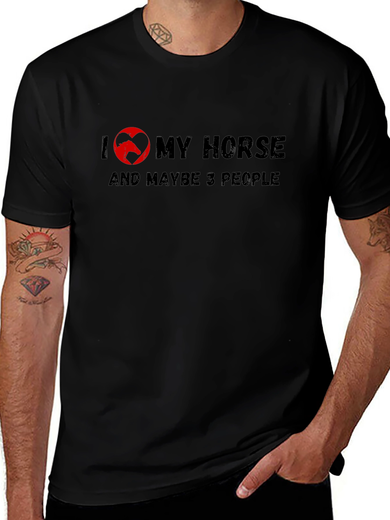 I Love My Horse Graphic Tee