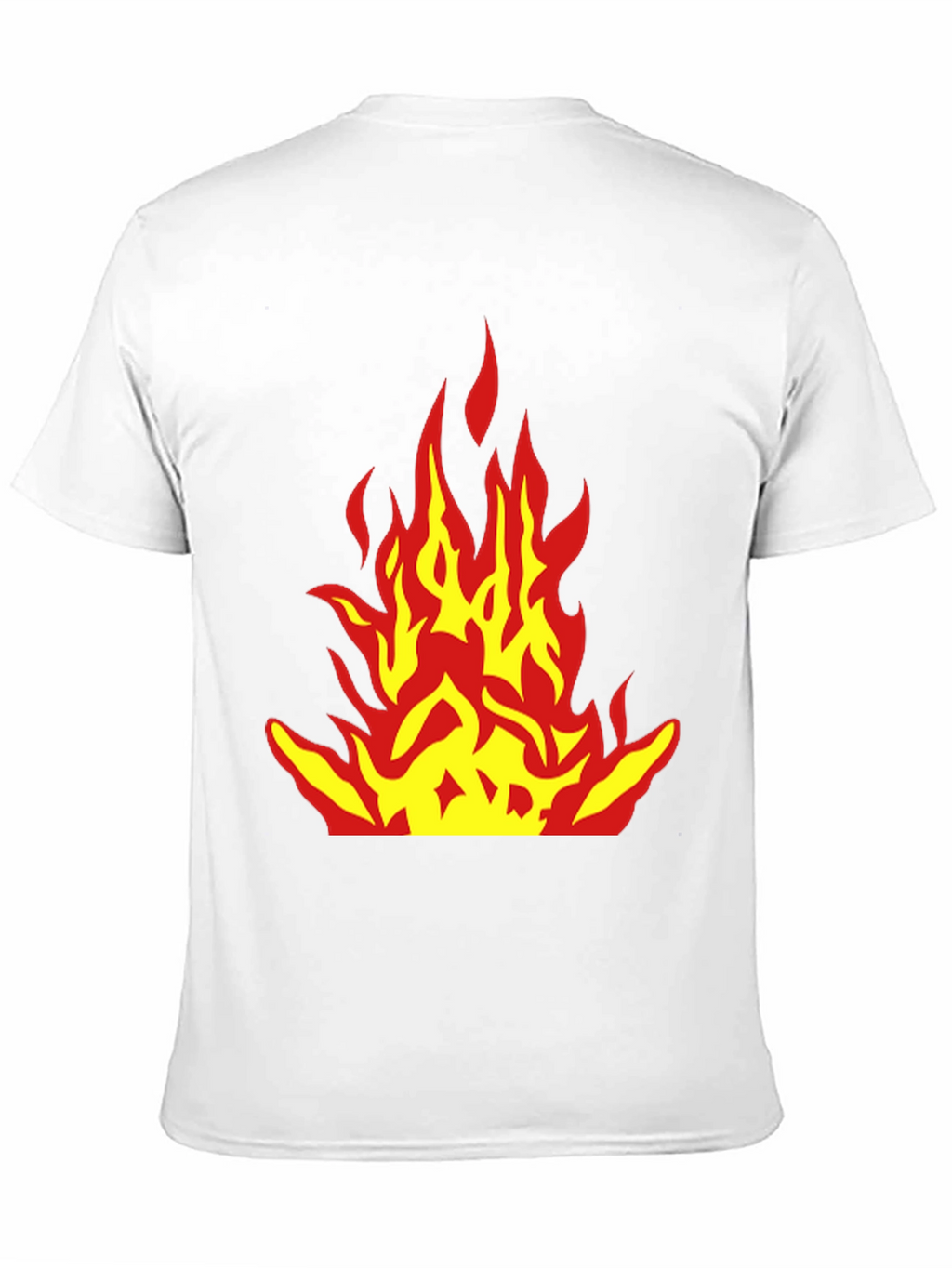 Flame Graphic Black T-Shirt - Bold Design