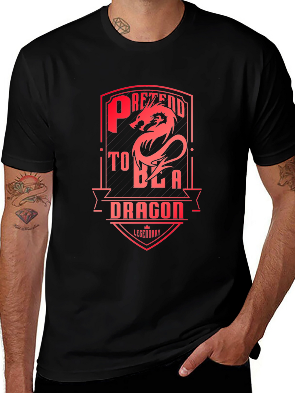 Pretend to be a Dragon Graphic Tee