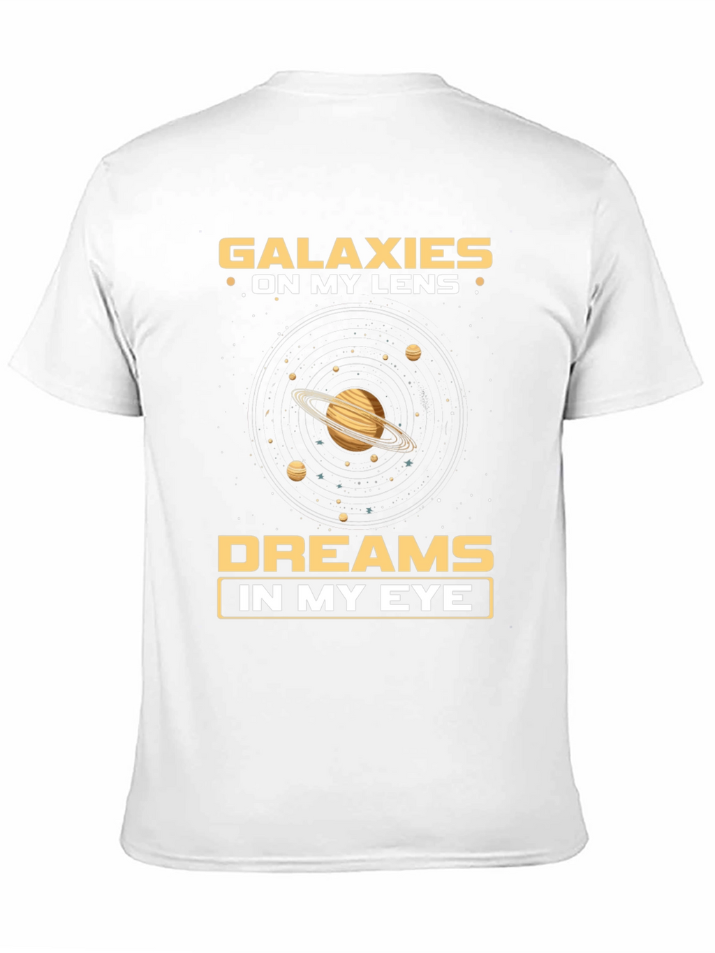 Galaxies on My Lens Graphic T-Shirt