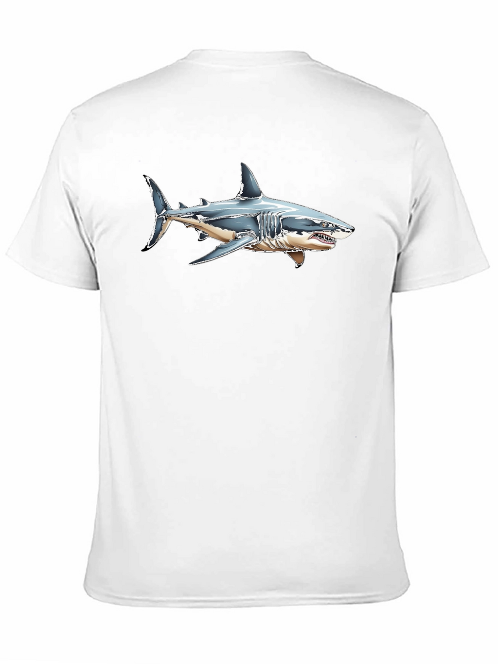 Shark Graphic T-Shirt - Mens Black Tee