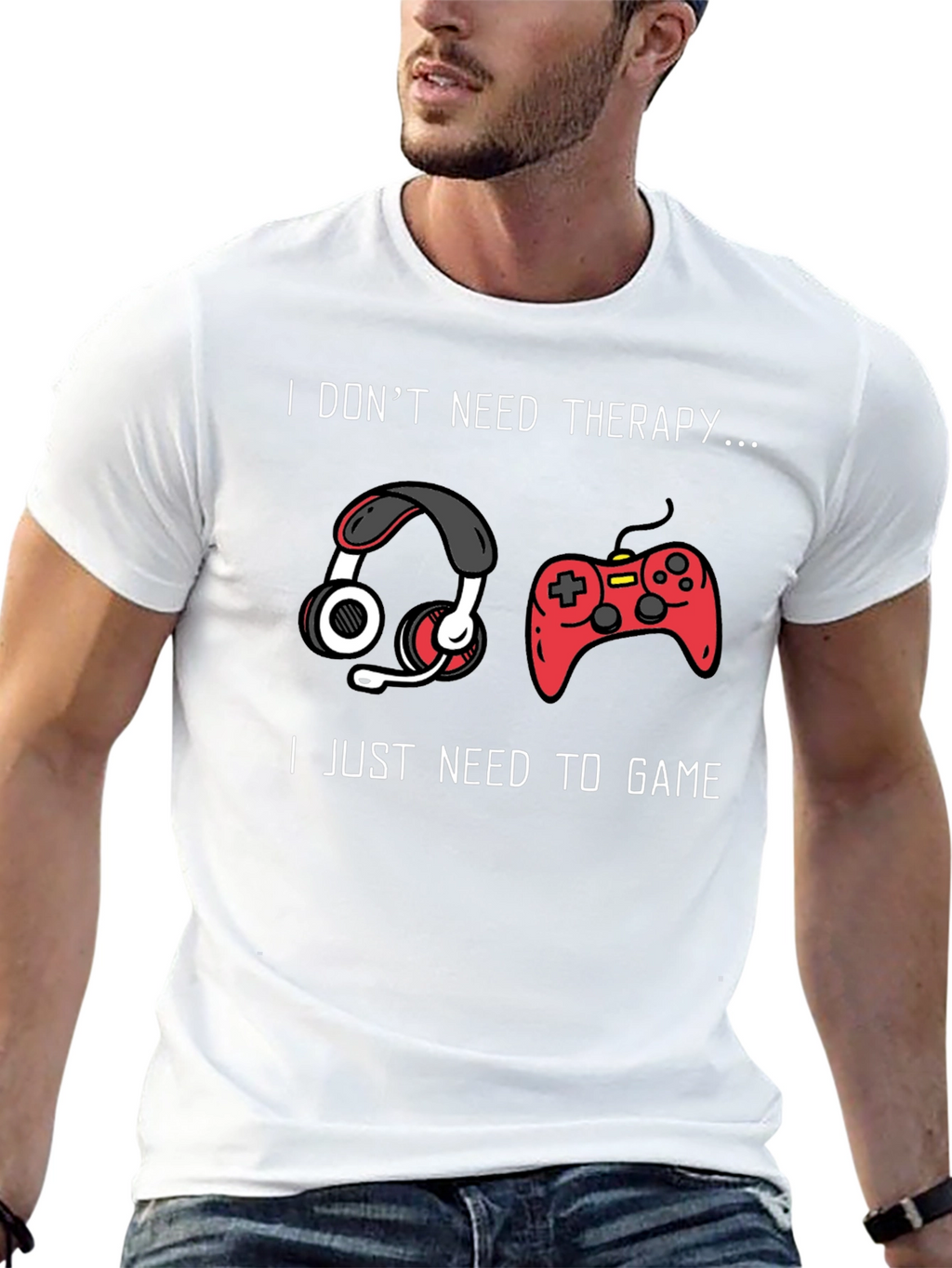 I Dont Need Therapy Gaming T-Shirt
