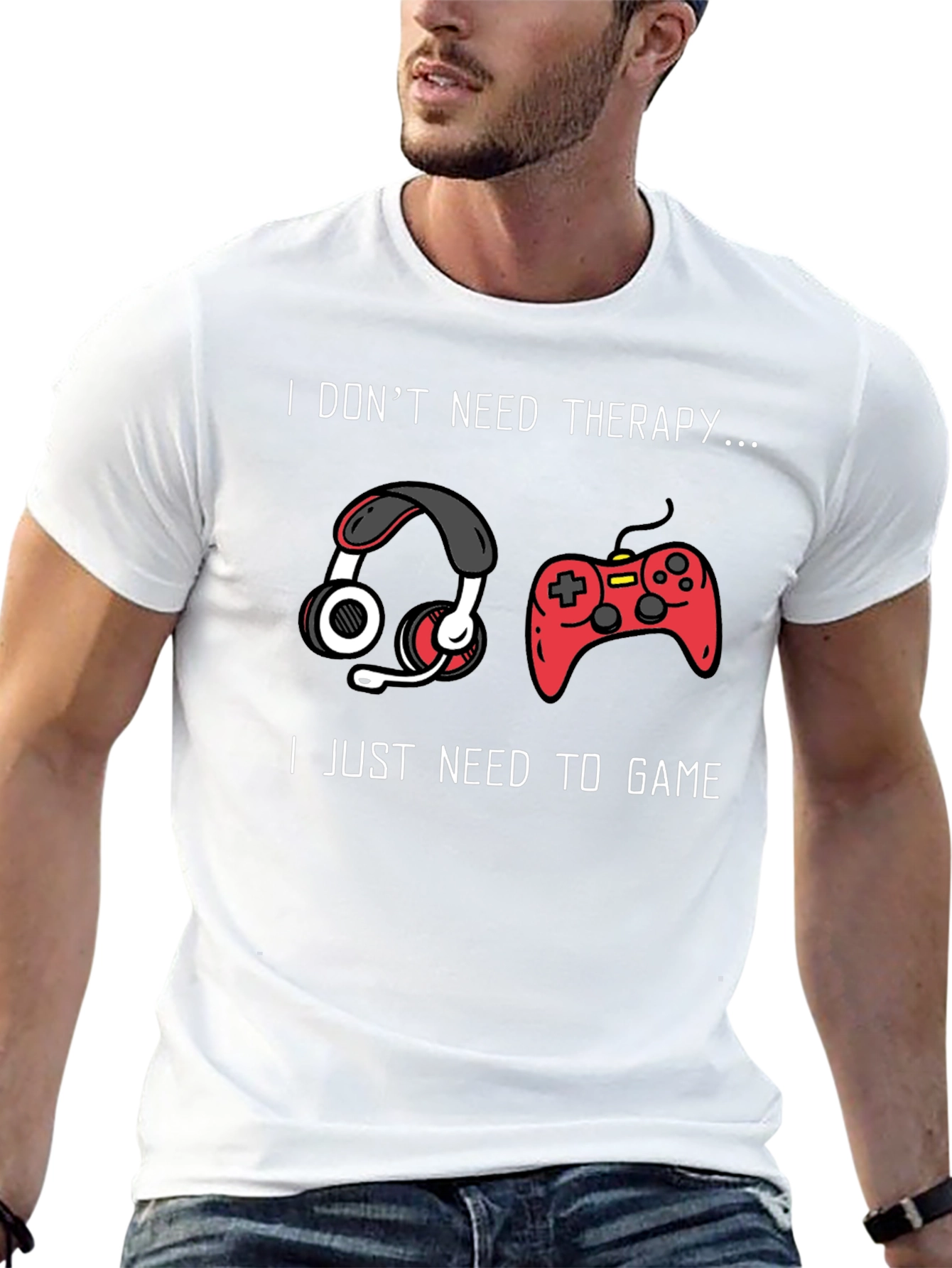 I Dont Need Therapy Gaming T-Shirt