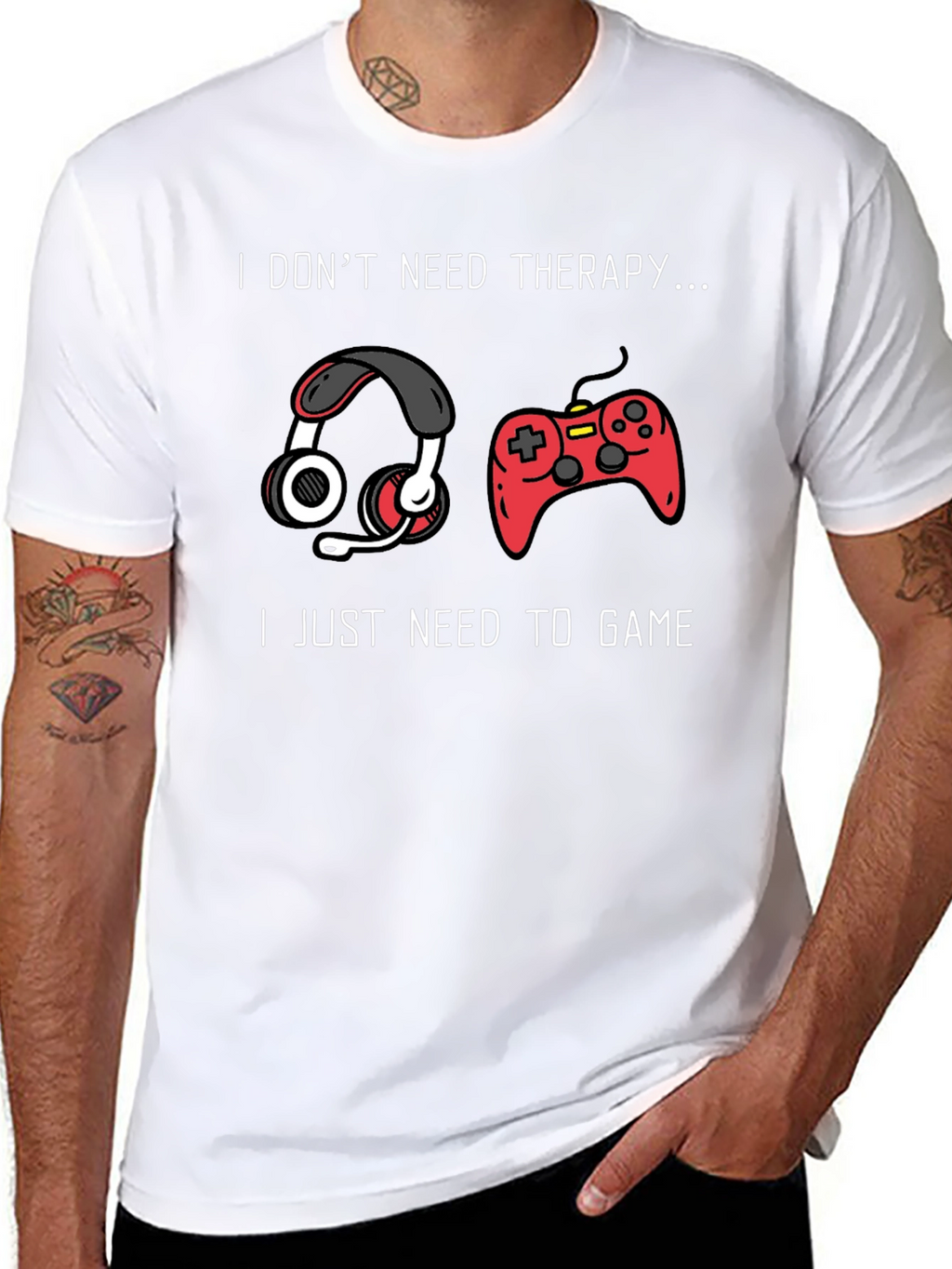 I Dont Need Therapy Gaming T-Shirt