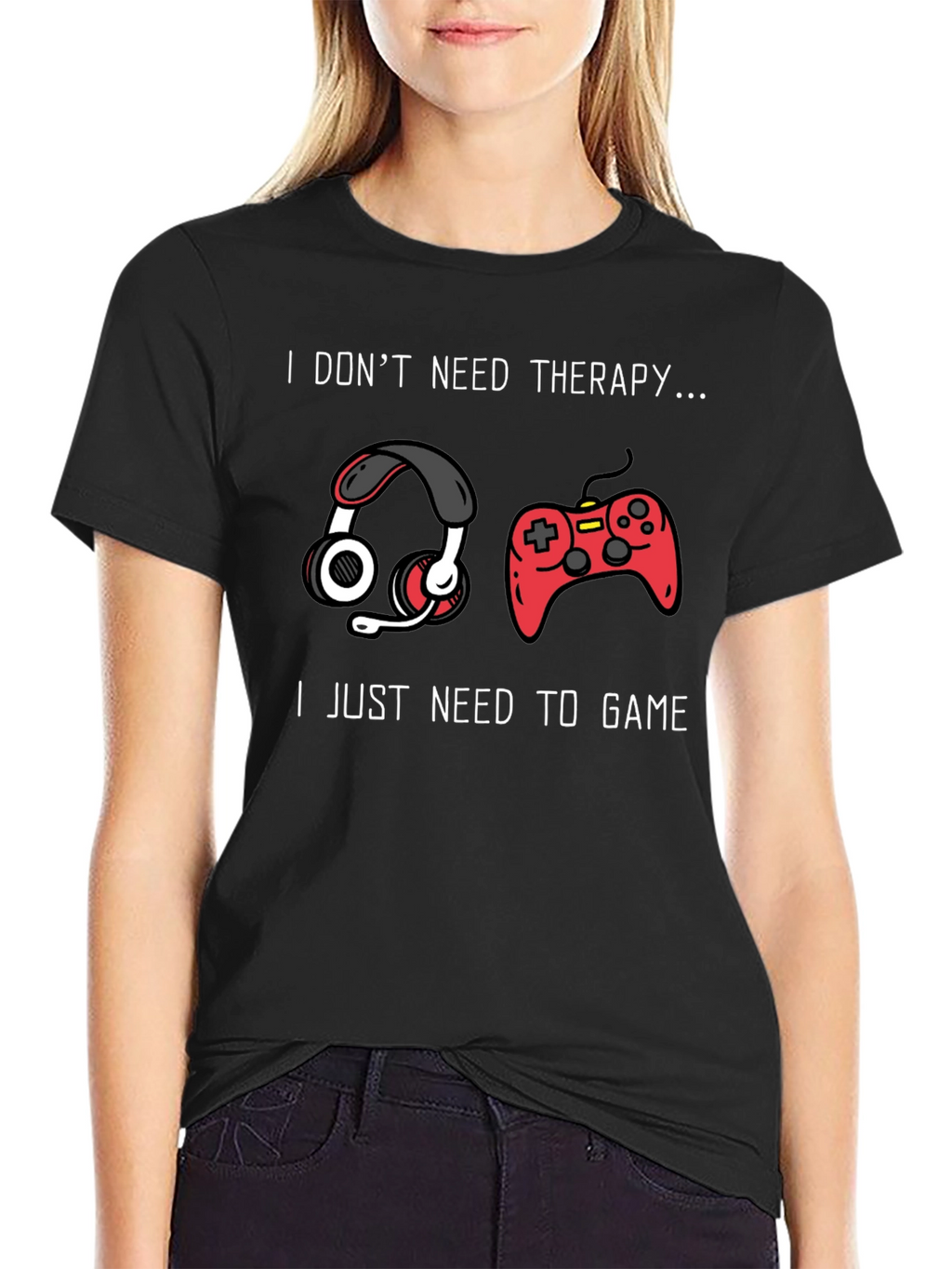 I Dont Need Therapy Gaming T-Shirt