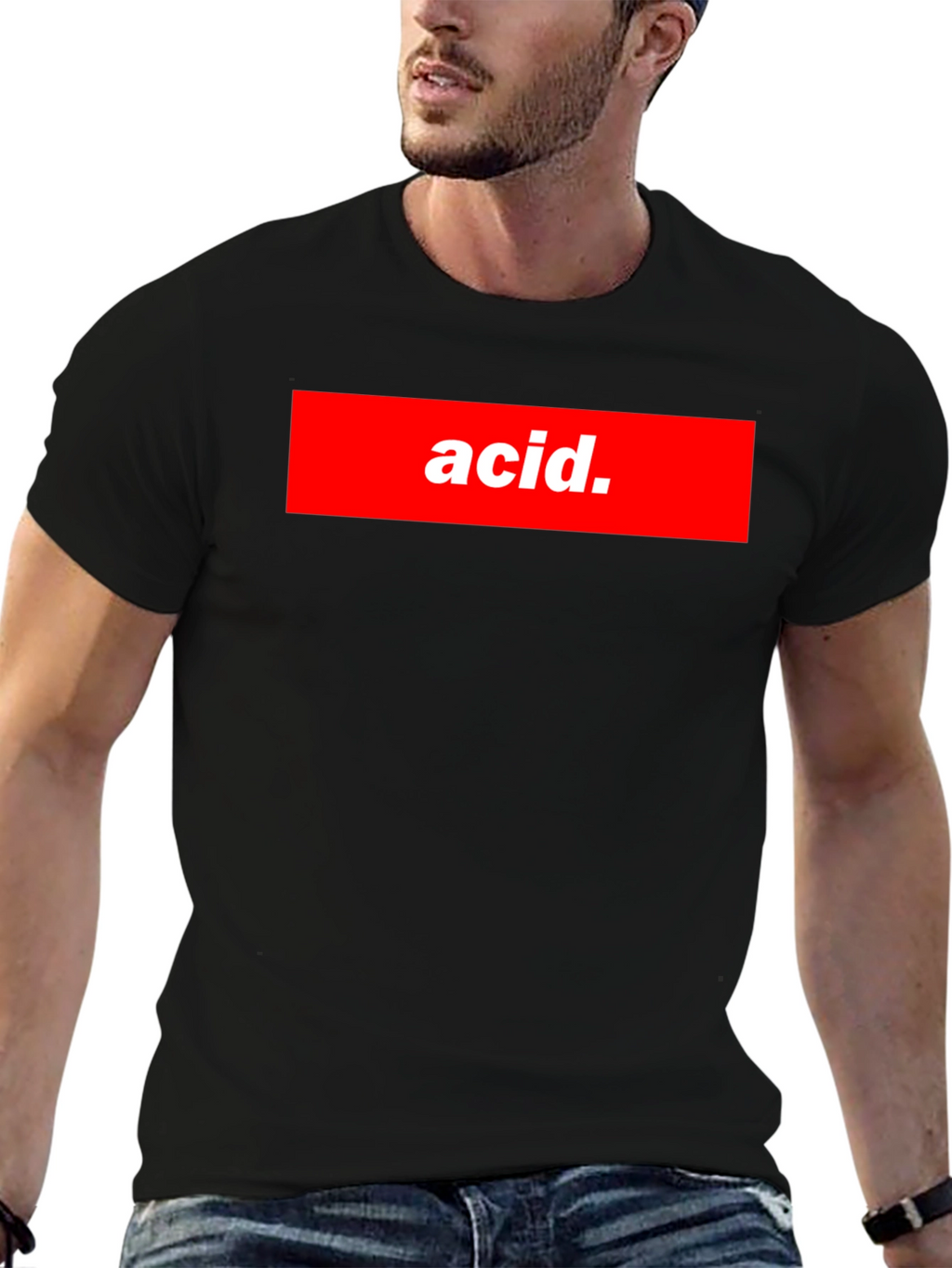 Acid Graphic Tee - Modern Streetwear T-Shirt