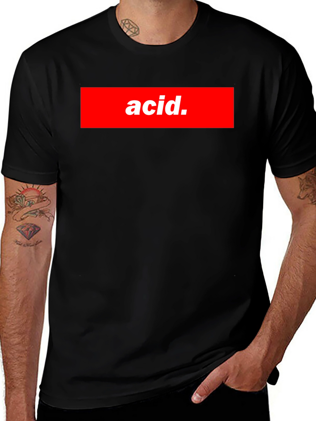 Acid Graphic Tee - Modern Streetwear T-Shirt