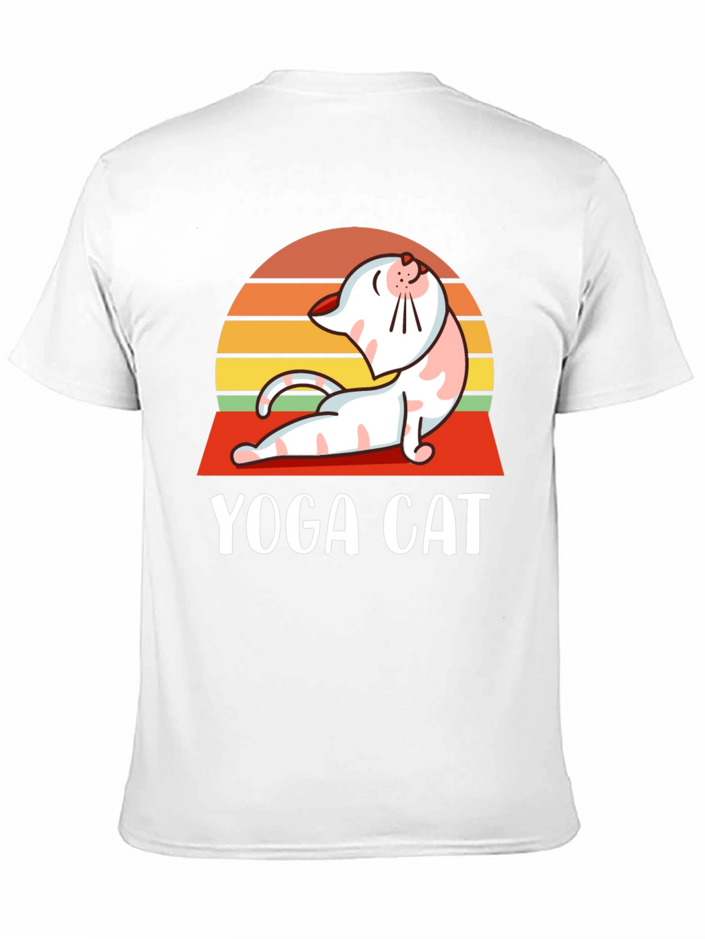 Yoga Cat T-Shirt - Funny Workout Tee