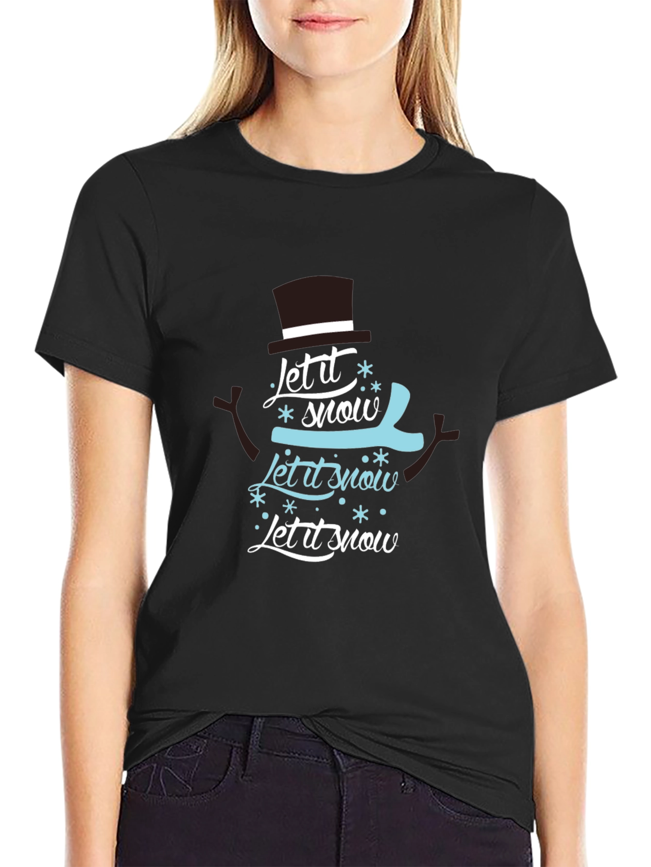 Let It Snow Graphic T-Shirt