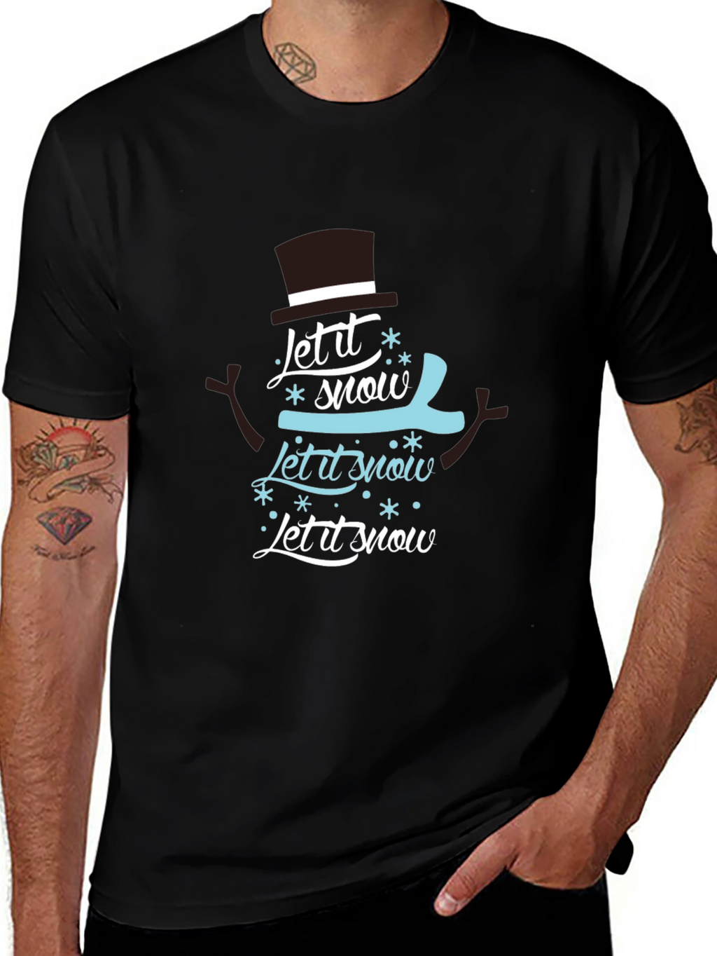 Let It Snow Graphic T-Shirt