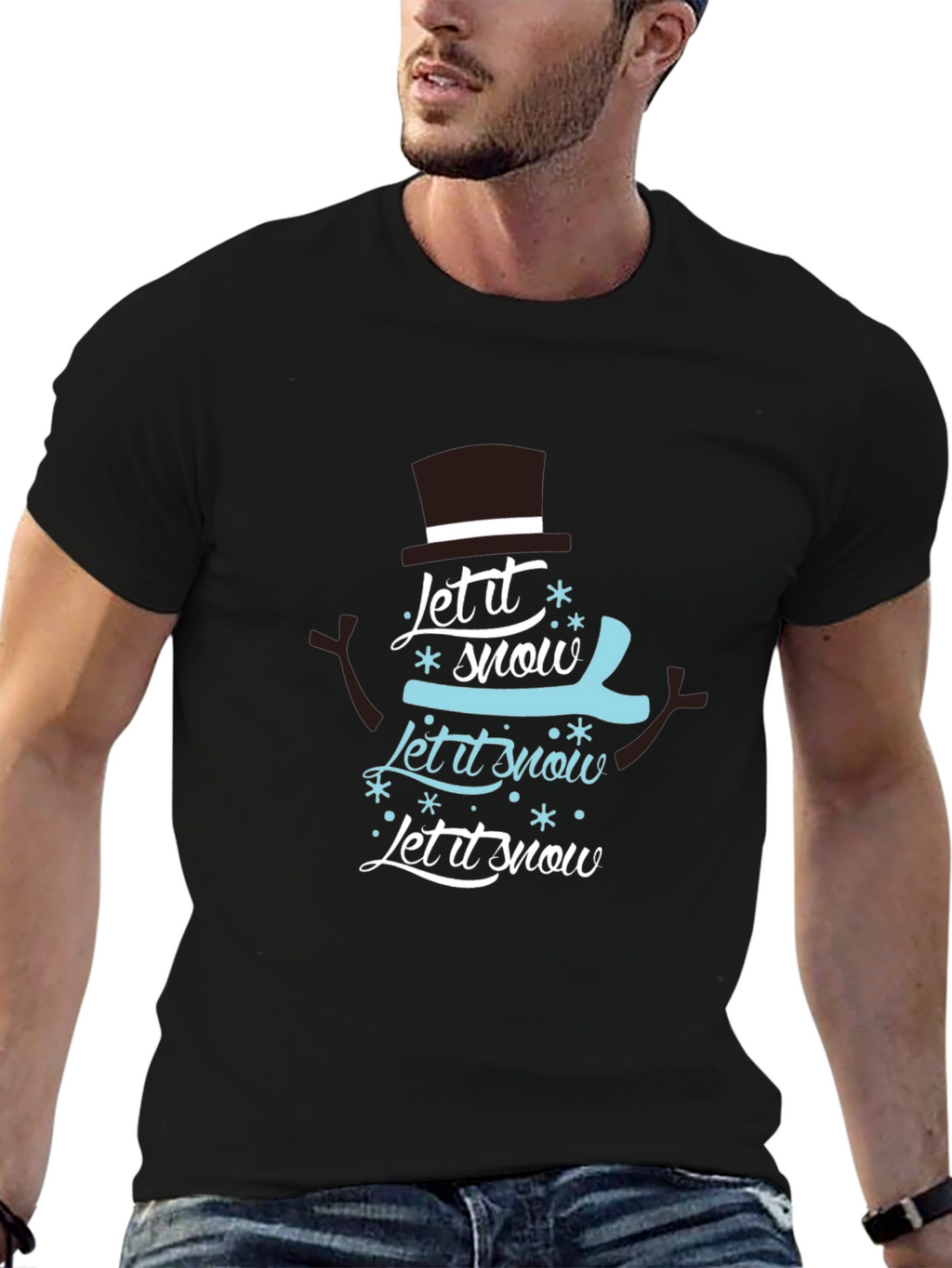 Let It Snow Graphic T-Shirt