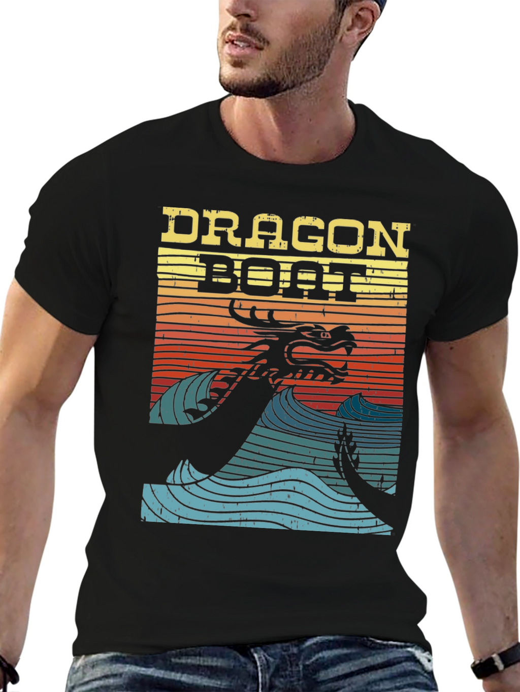 Dragon Boat Retro T-Shirt