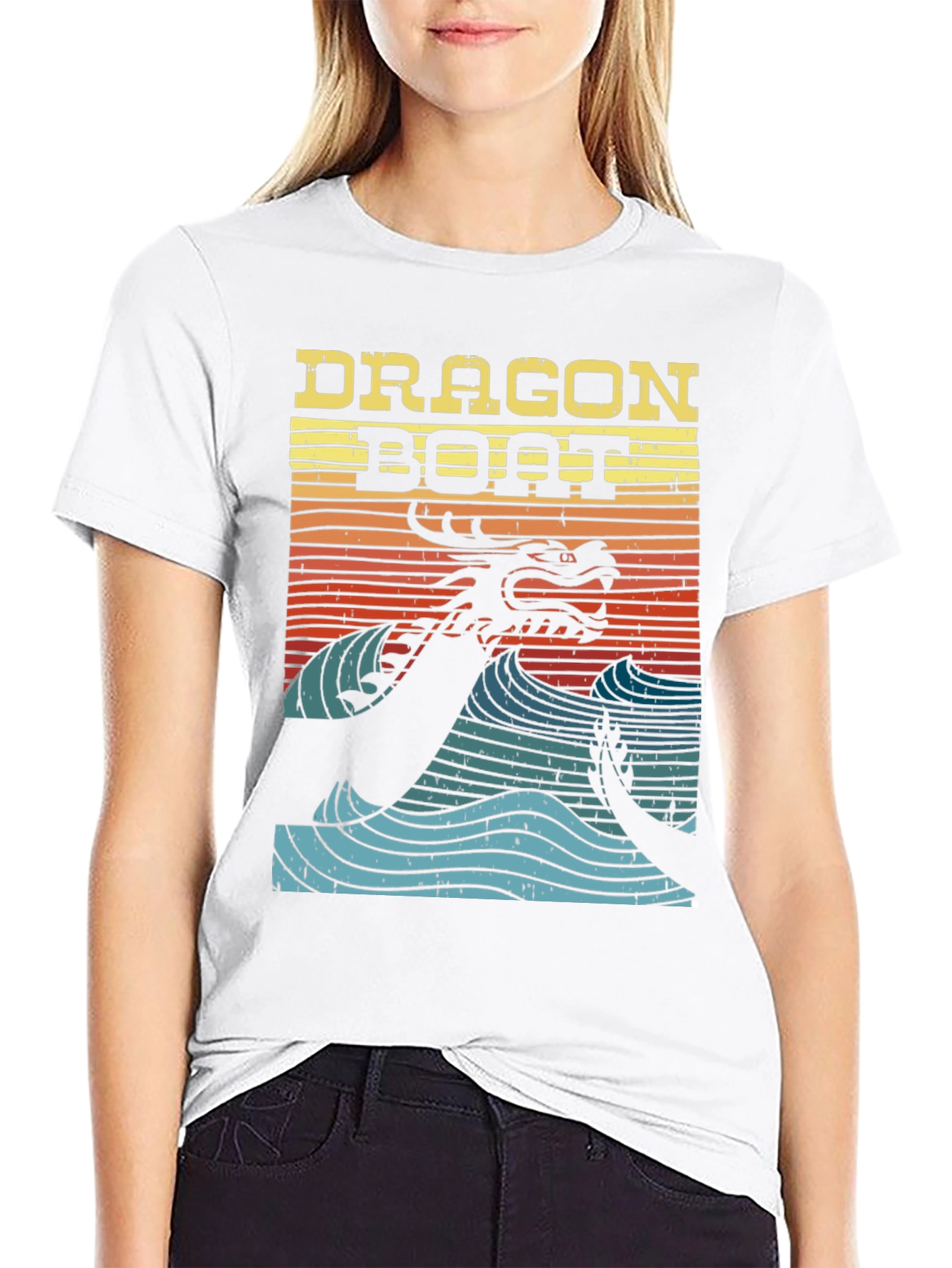 Dragon Boat Retro T-Shirt