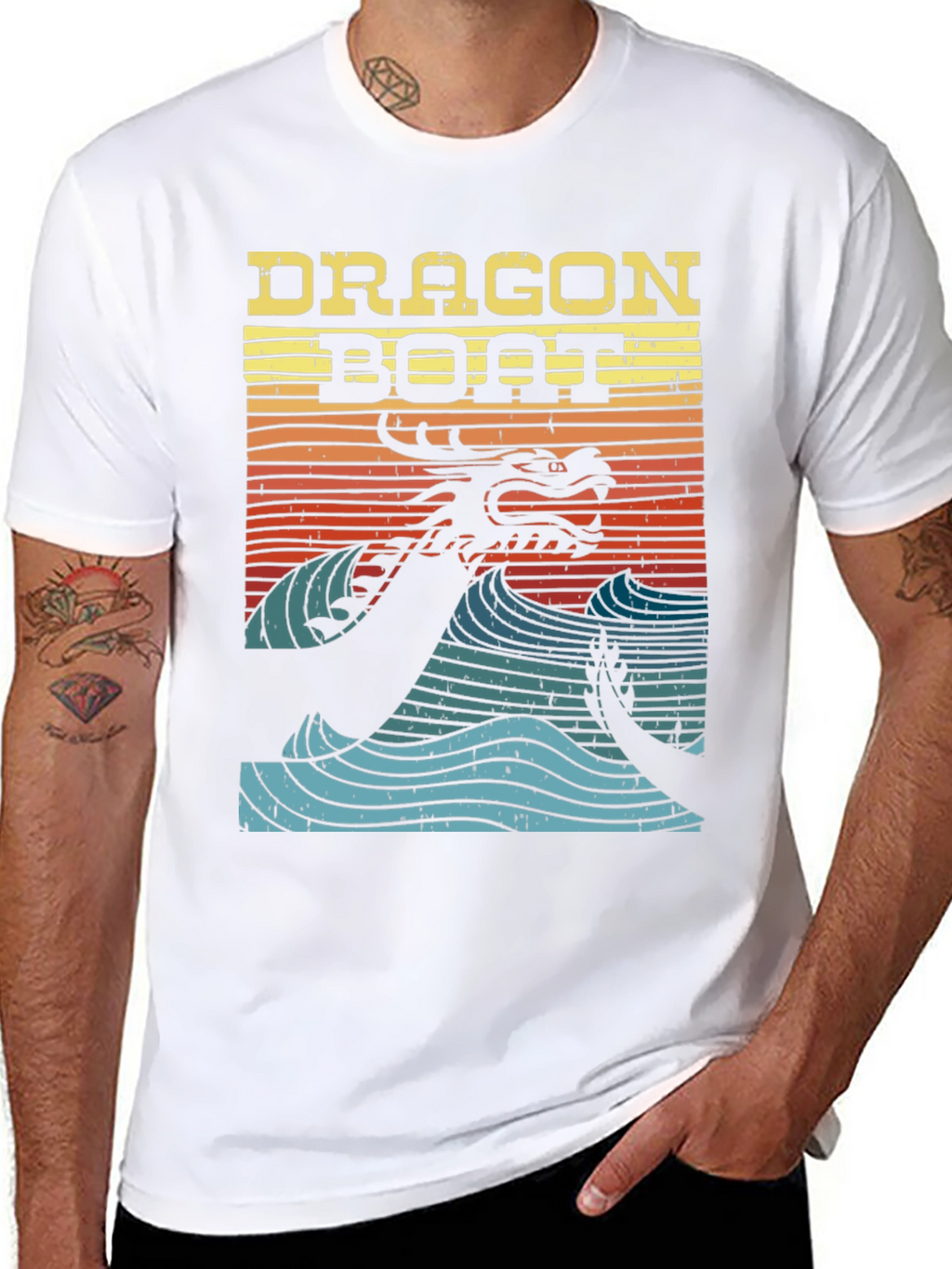 Dragon Boat Retro T-Shirt