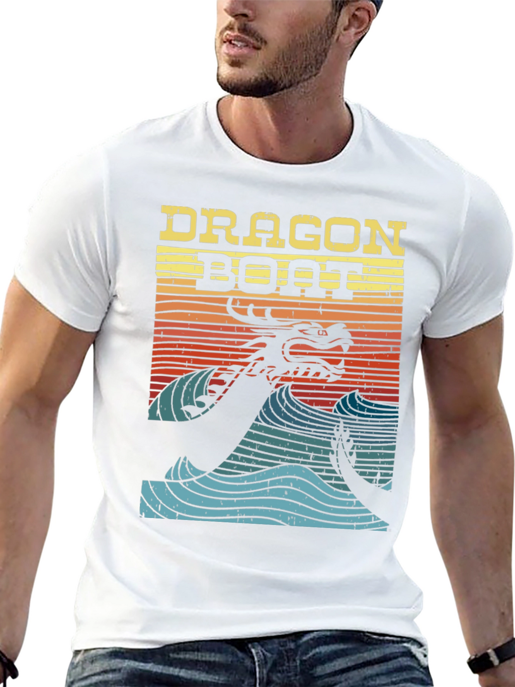 Dragon Boat Retro T-Shirt