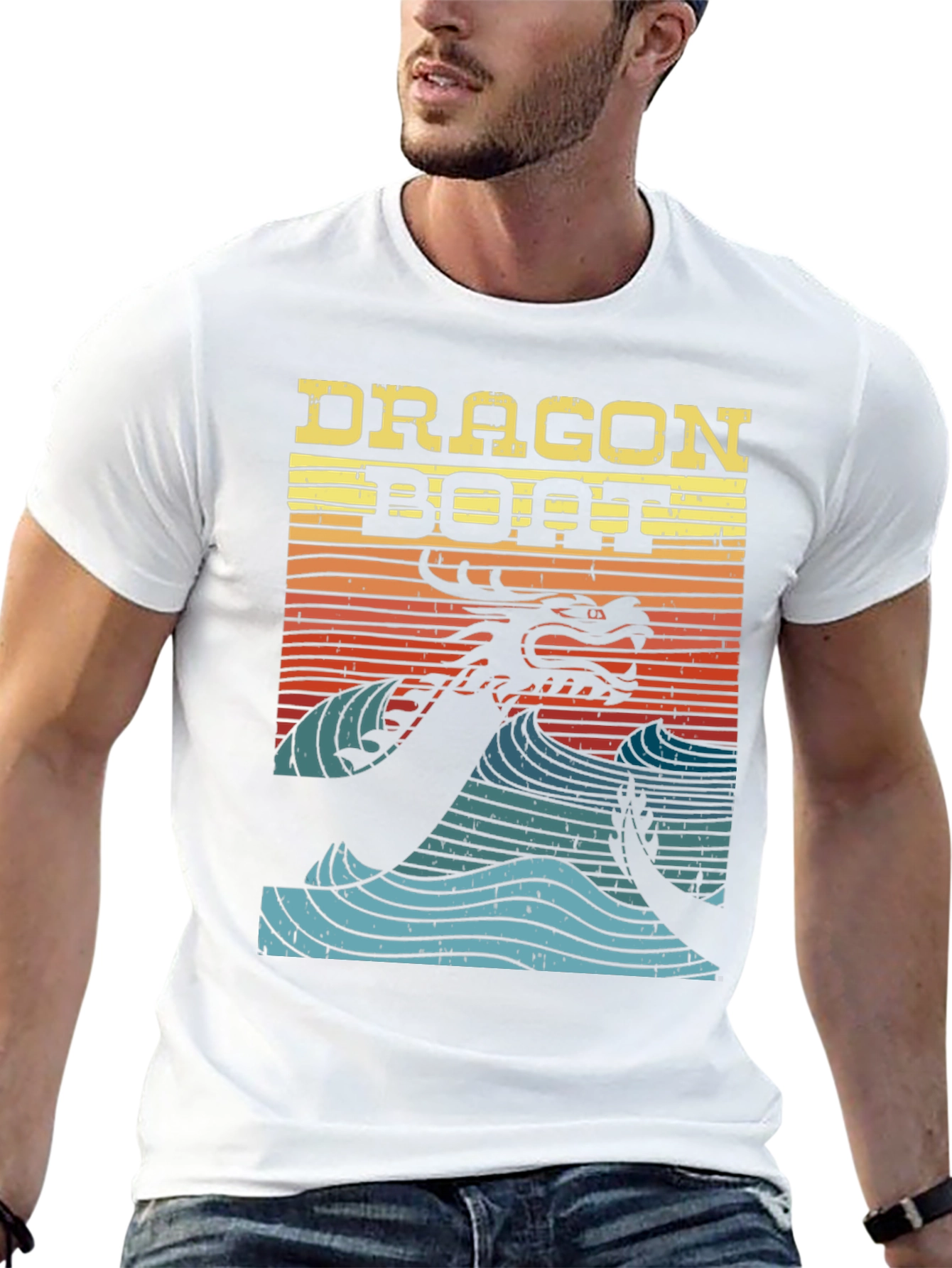 Dragon Boat Retro T-Shirt