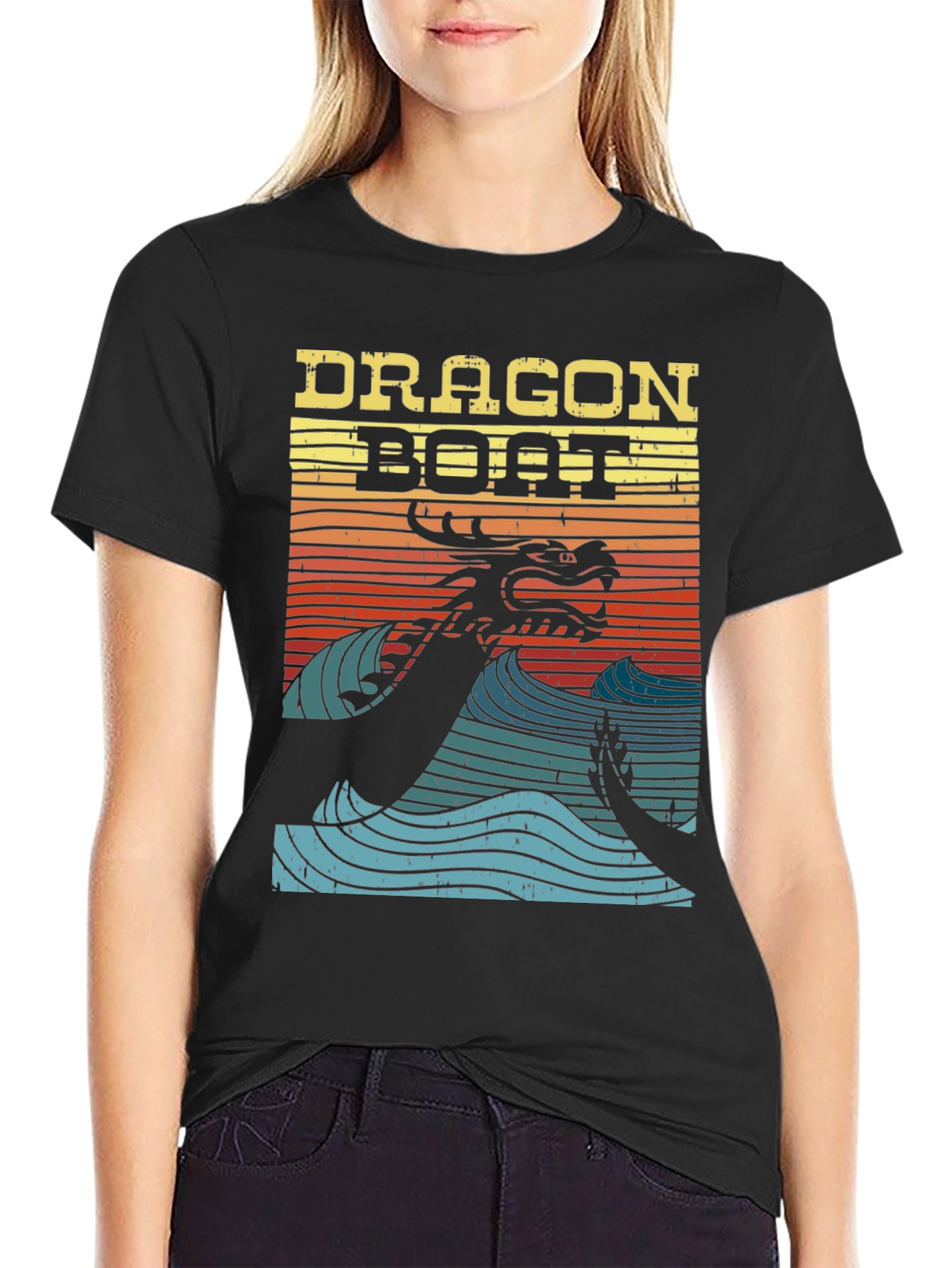 Dragon Boat Retro T-Shirt