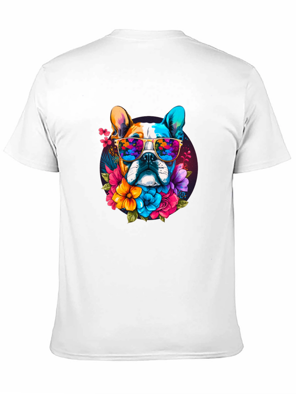 Cool Dog with Sunglasses Graphic Tee