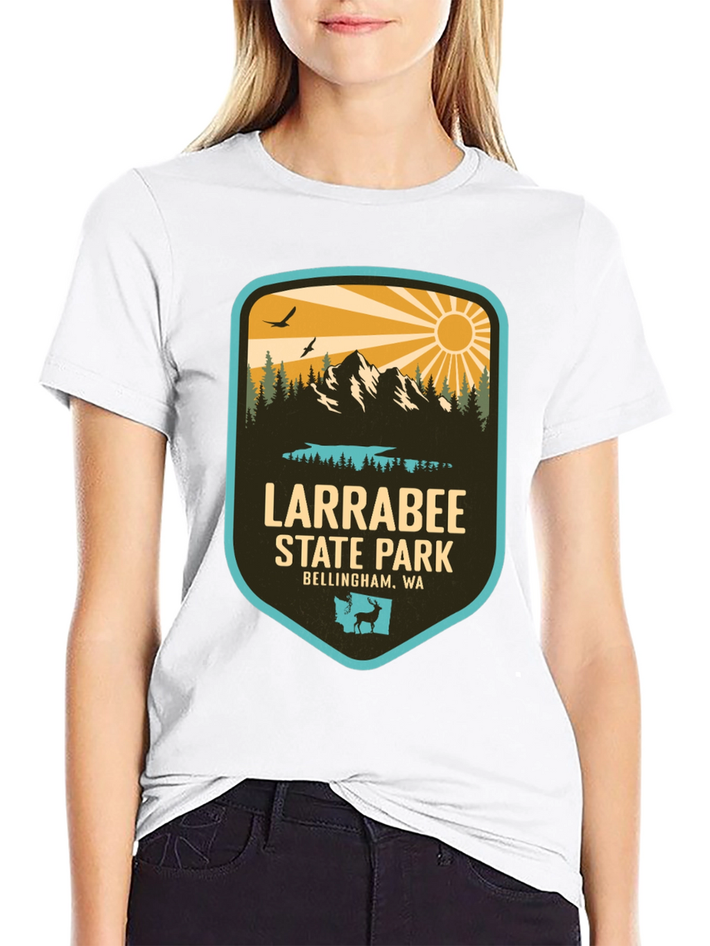 Larrabee State Park T-Shirt - Bellingham WA