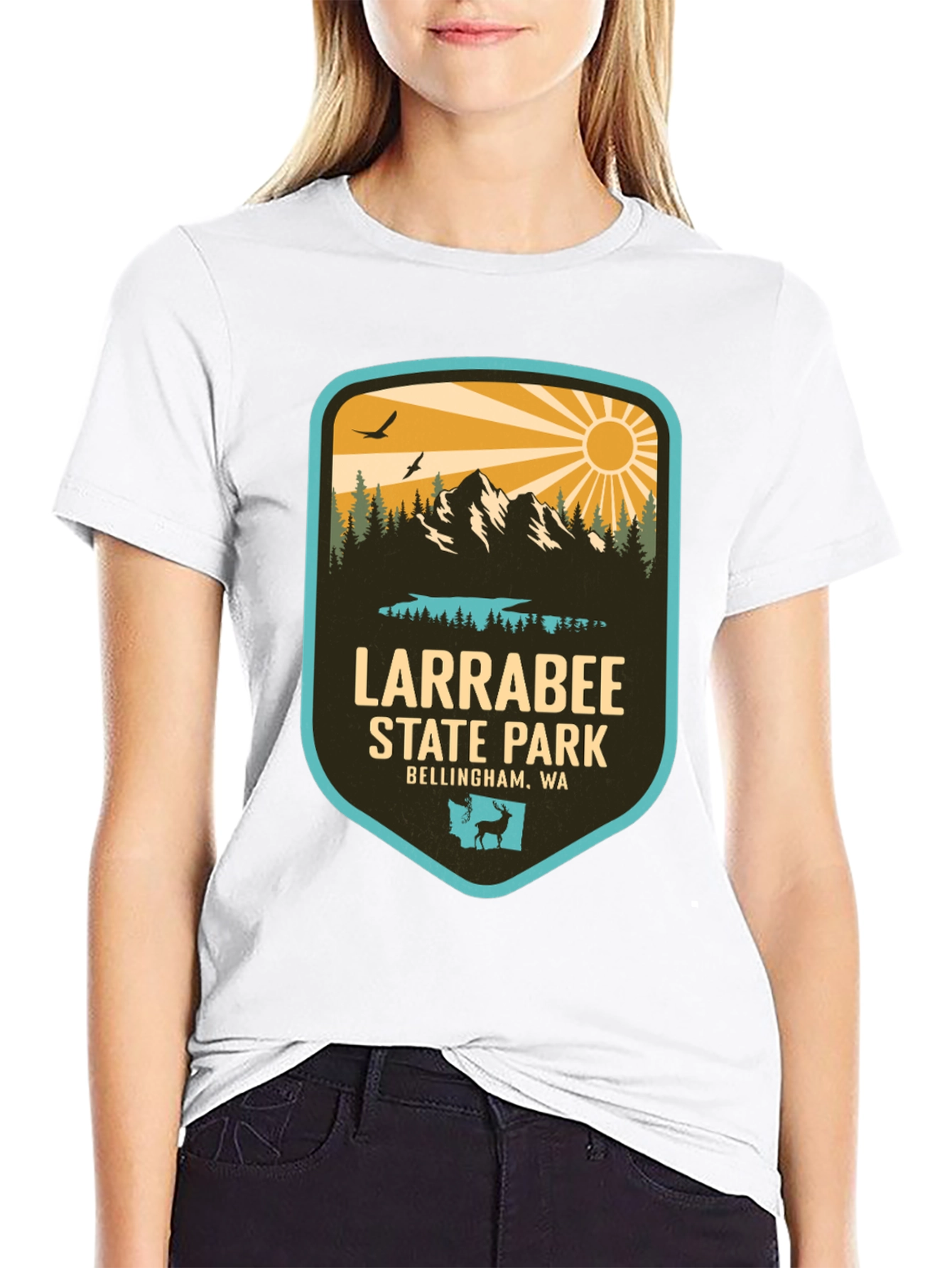 Larrabee State Park T-Shirt - Bellingham WA