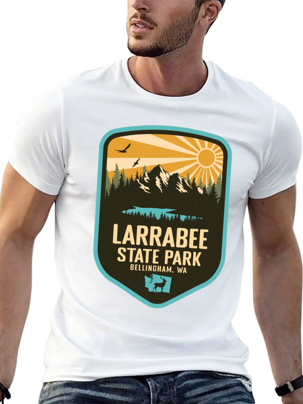 Larrabee State Park T-Shirt - Bellingham WA
