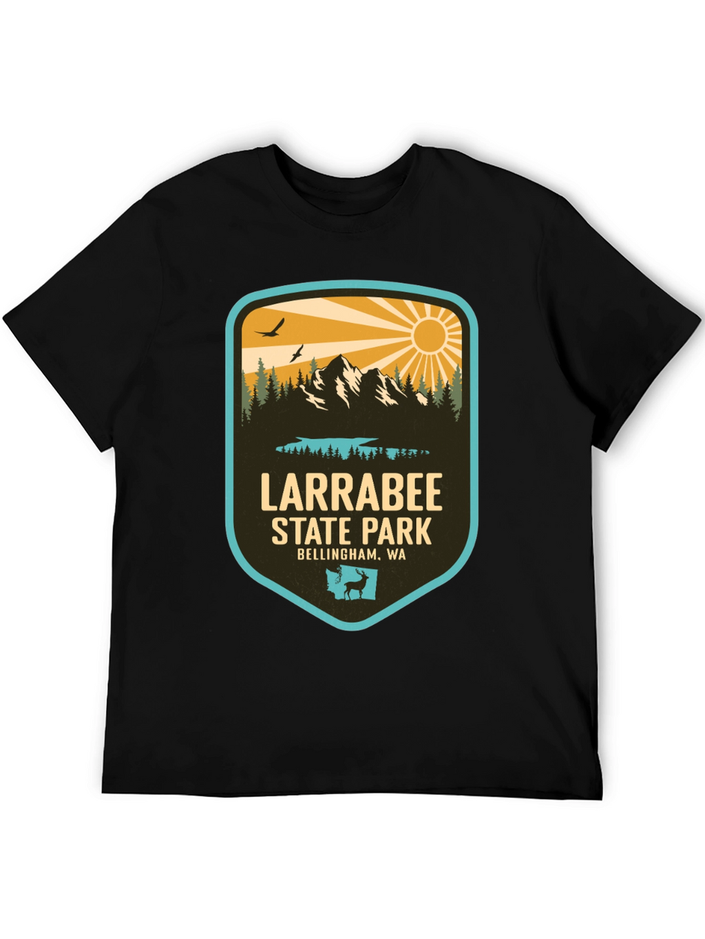 Larrabee State Park T-Shirt - Bellingham WA