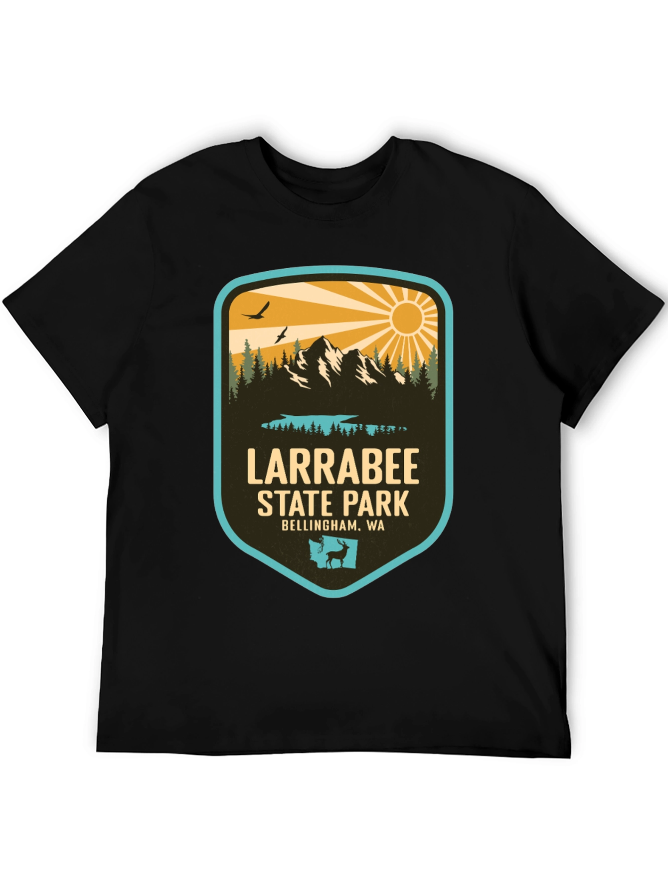 Larrabee State Park T-Shirt - Bellingham WA