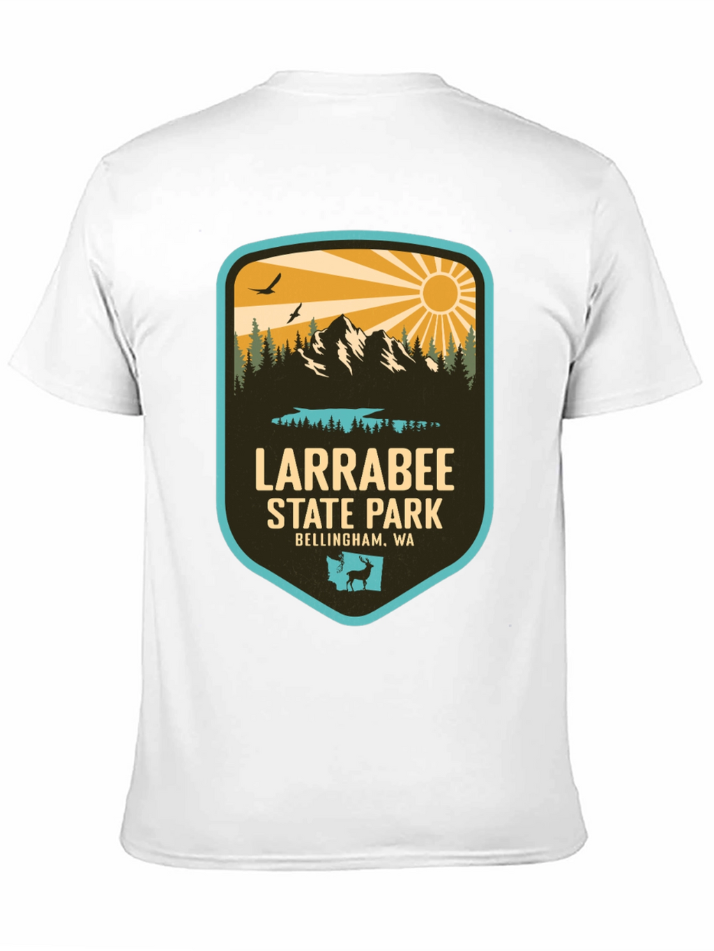 Larrabee State Park T-Shirt - Bellingham WA