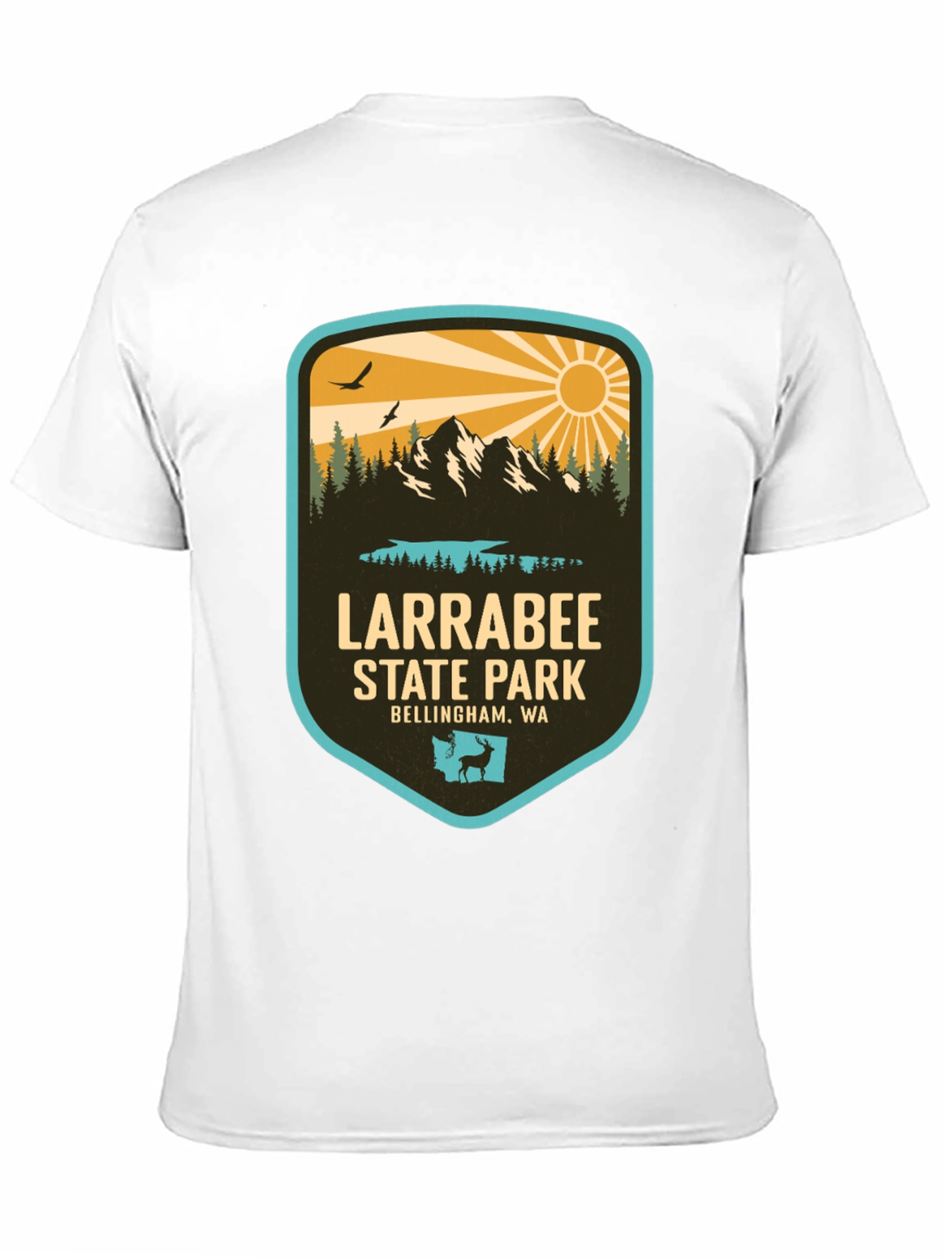 Larrabee State Park T-Shirt - Bellingham WA