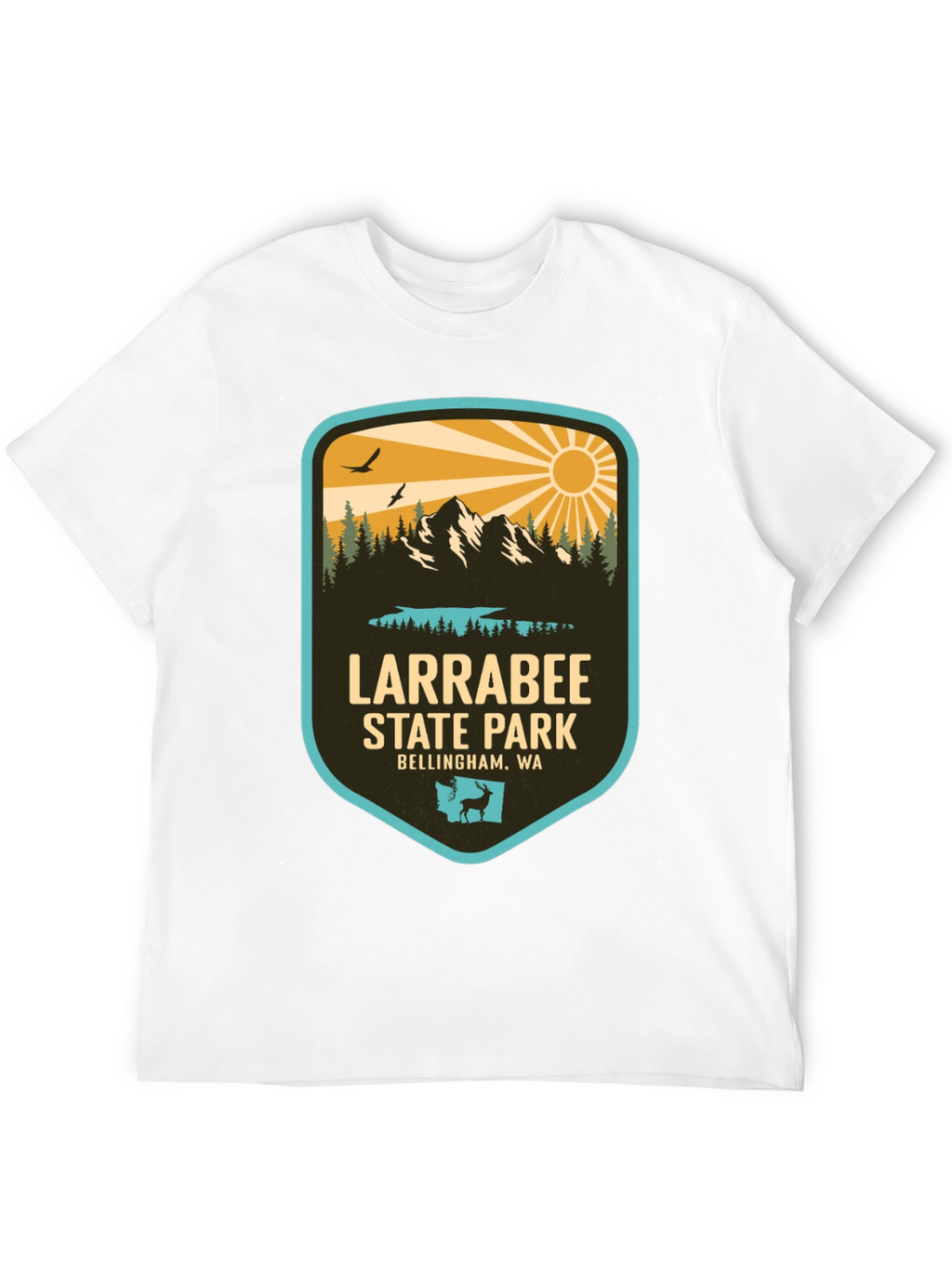 Larrabee State Park T-Shirt - Bellingham WA