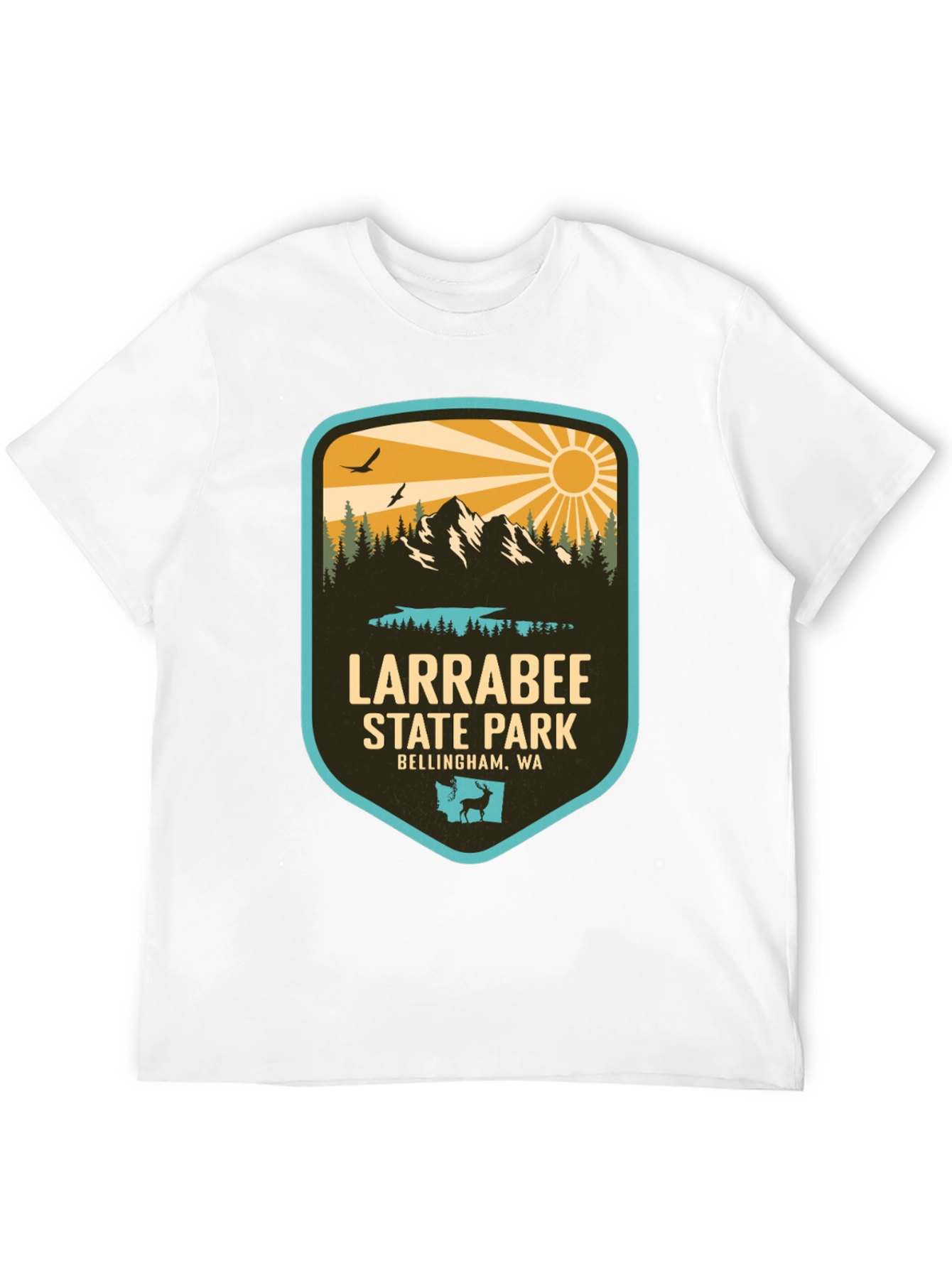 Larrabee State Park T-Shirt - Bellingham WA