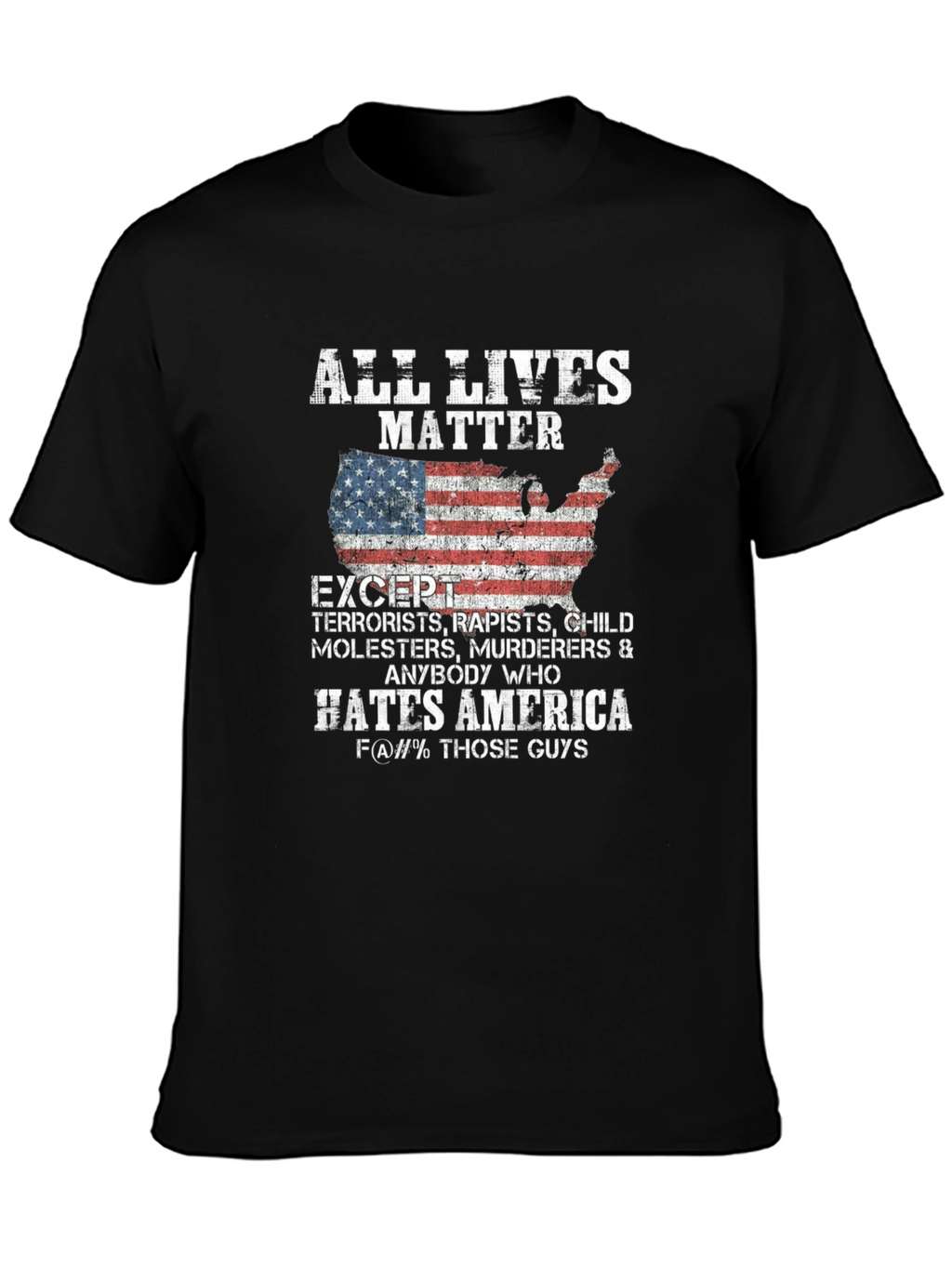 All Lives Matter Graphic T-Shirt